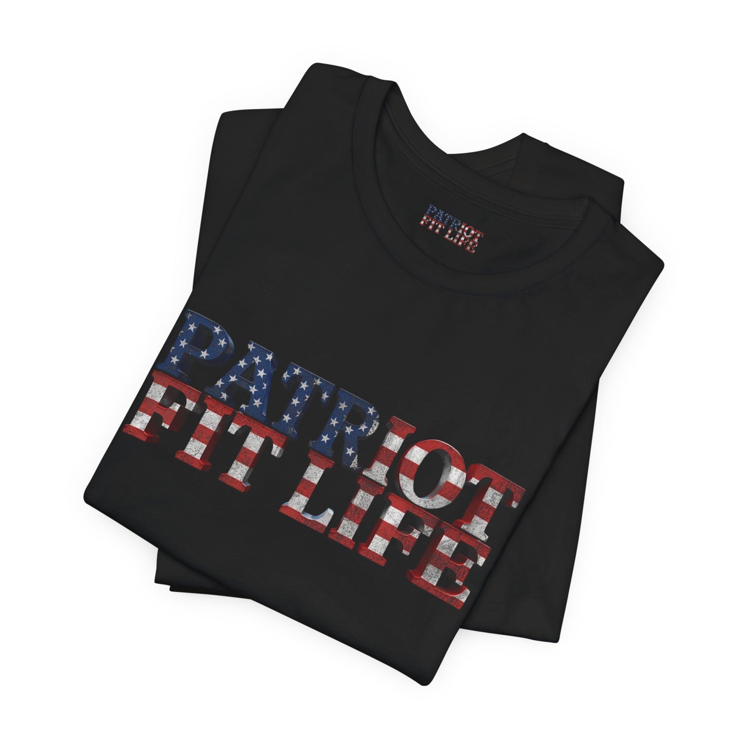 Patriot Fit Life American Flag T-Shirt | Lightweight Fitness Tee