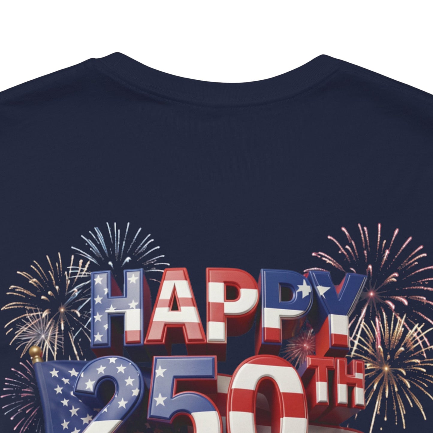 America 250th Birthday Eagle Fireworks T-Shirt | Patriotic Tee