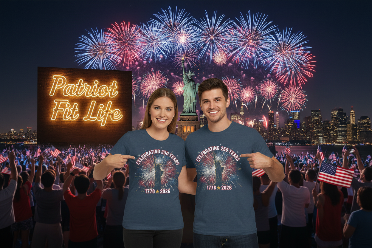 America 250th Anniversary Tri-Blend T-Shirt | Celebrating 250 Years 1776–2026