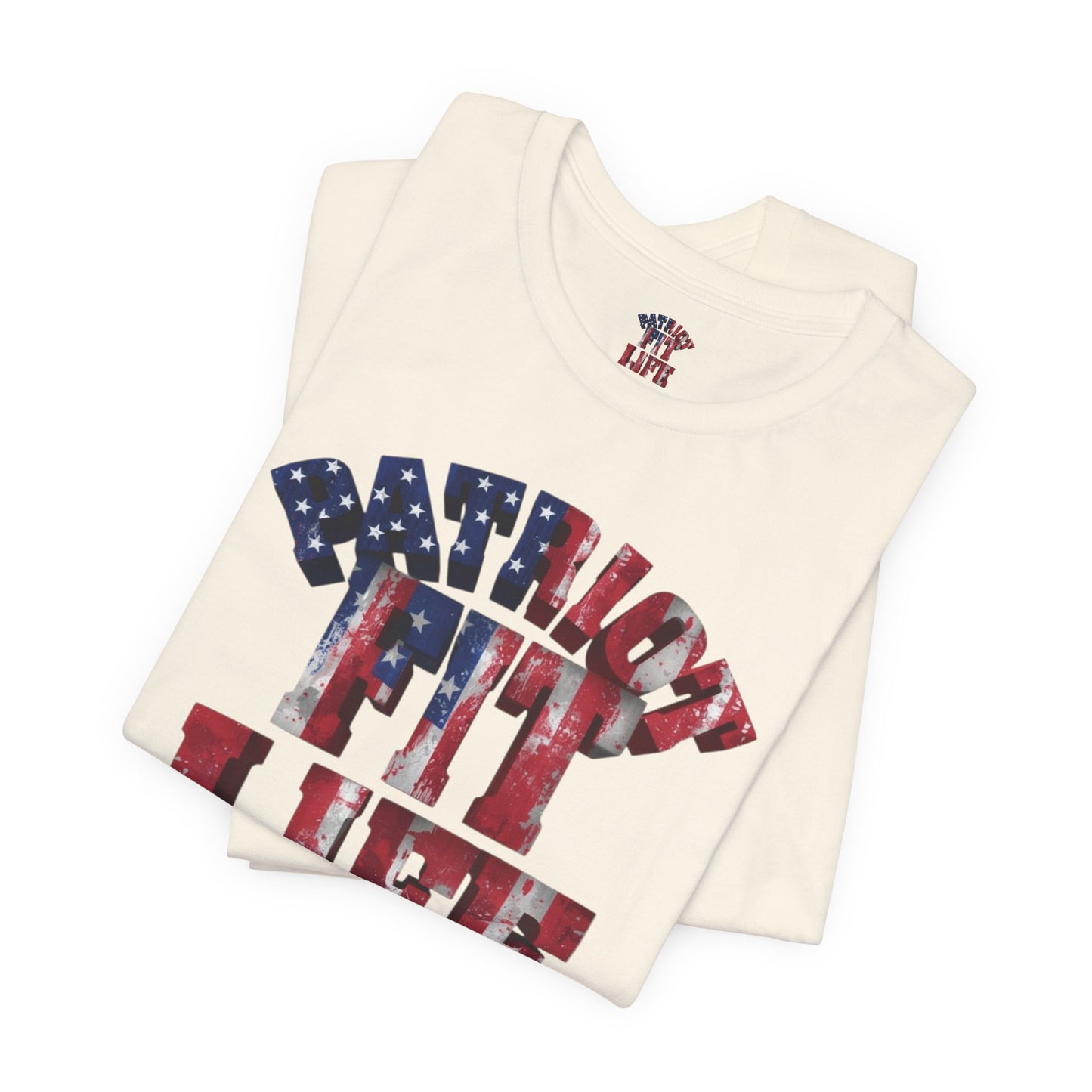 Patriot Fit Life T-Shirt - American Flag Gym Tee