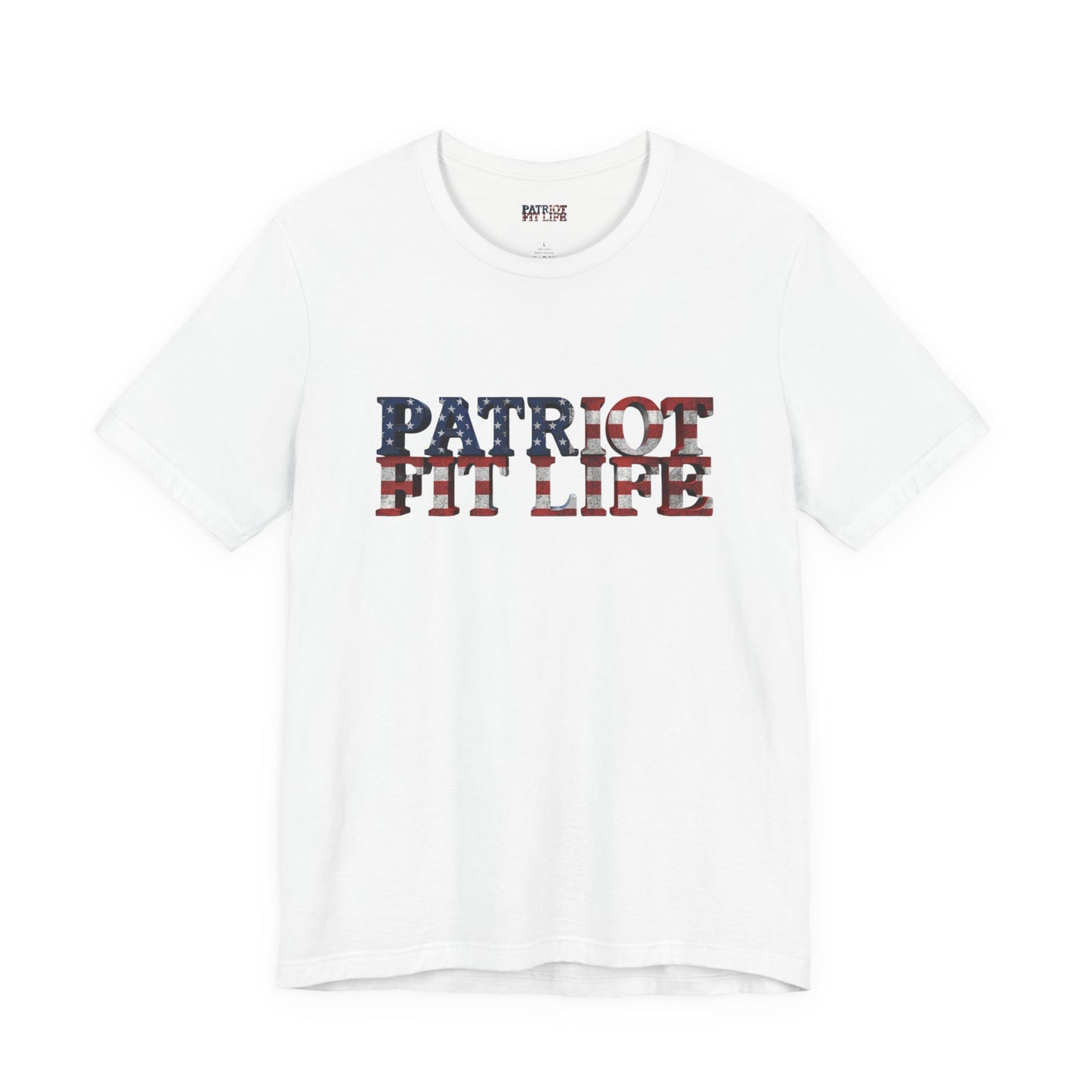 Patriot Fit Life American Flag T-Shirt | Lightweight Fitness Tee