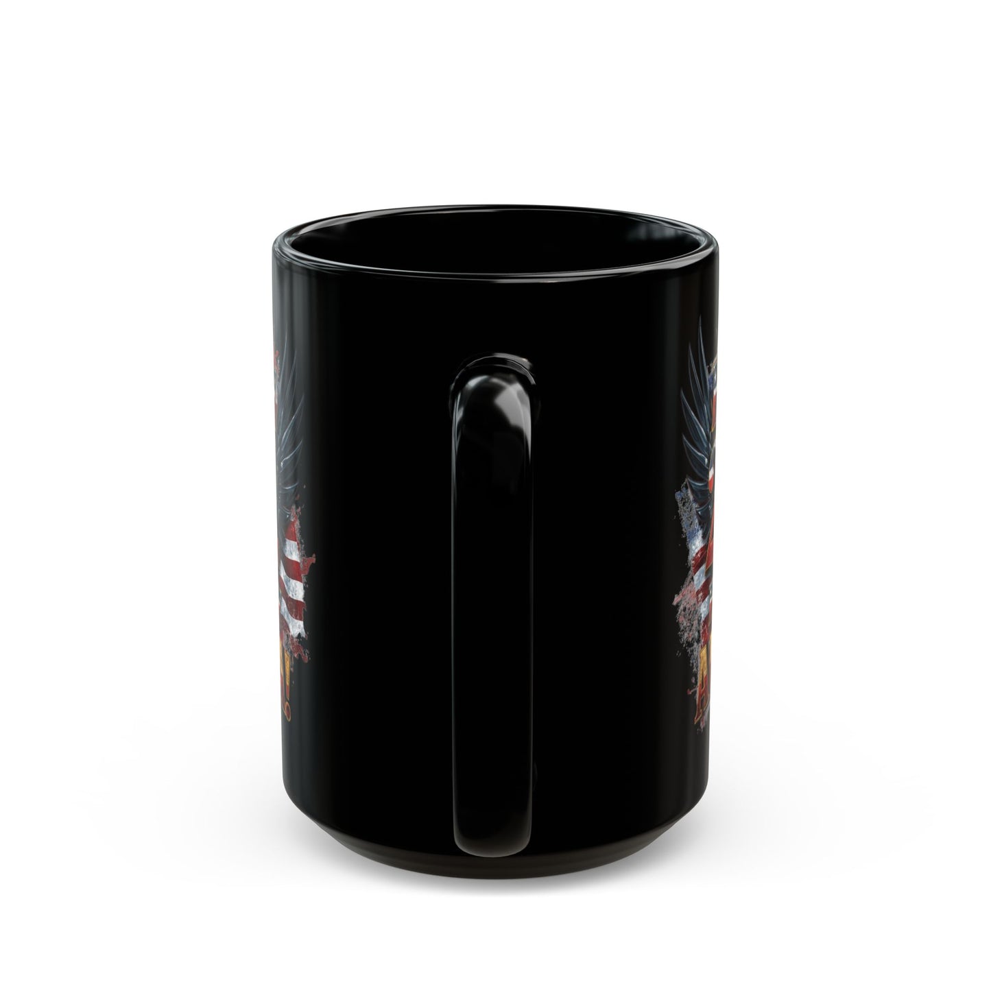 Happy 250th Birthday America Black Mug – Patriotic Anniversary Coffee Cup