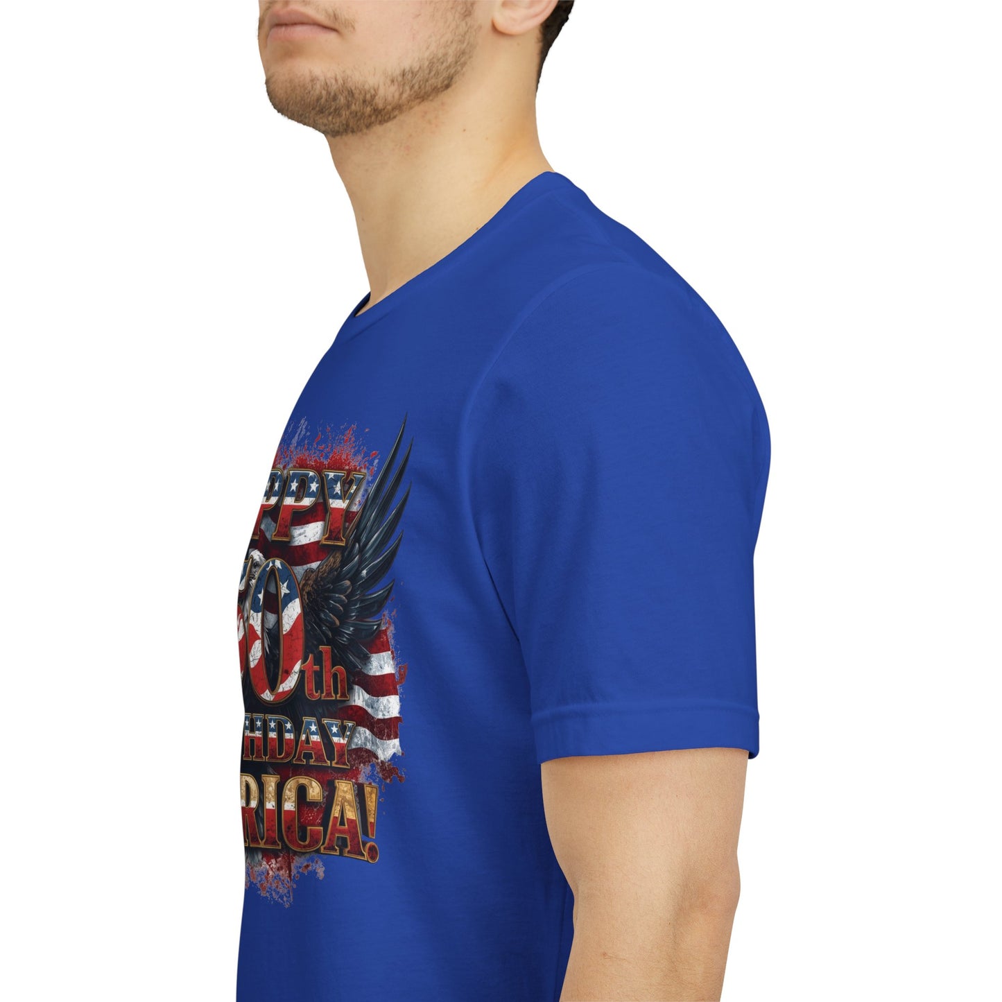Happy 250th Birthday America T-Shirt – Patriotic Anniversary Tee