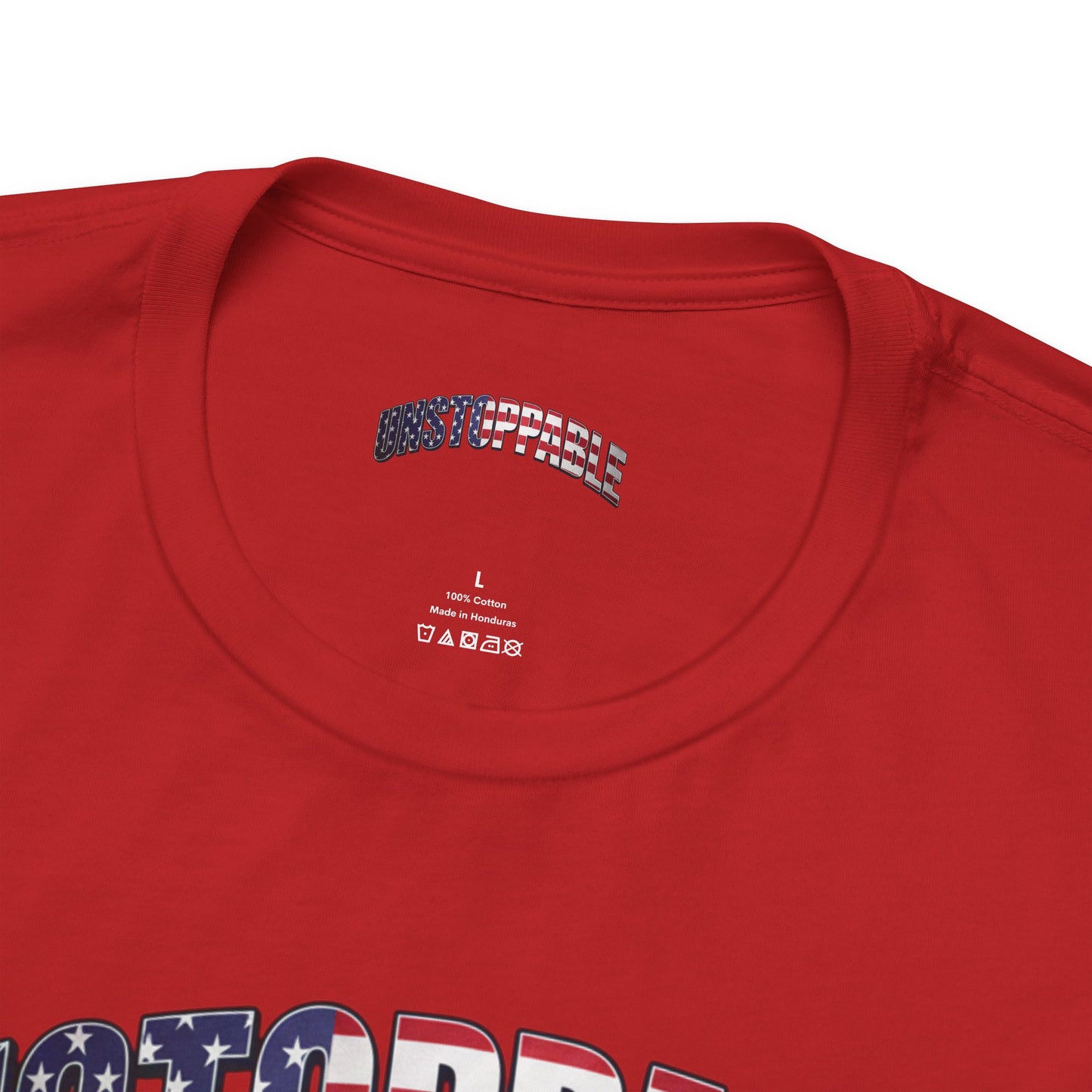 Unstoppable American Flag T-Shirt | Patriotic Graphic Tee