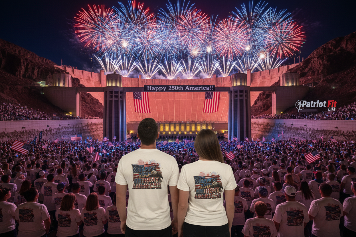 Happy 250th Birthday America T-Shirt | Patriotic Bald Eagle & Flag Tee | July 4th 2026 | 1776–2026