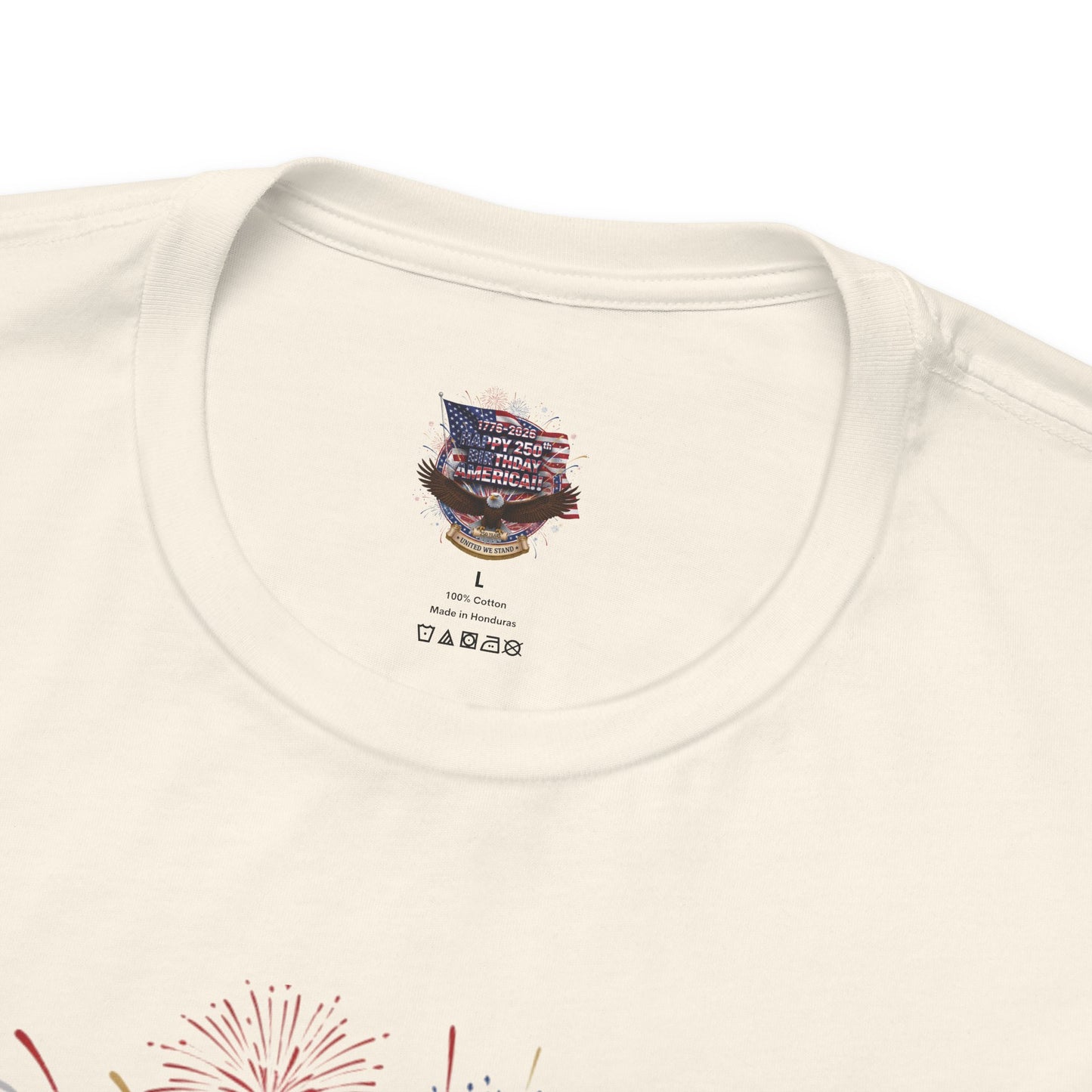America 250th Birthday Eagle T-Shirt | Happy 250th USA Patriotic Tee | Bella Canvas | XS-4XL | 1776-2026