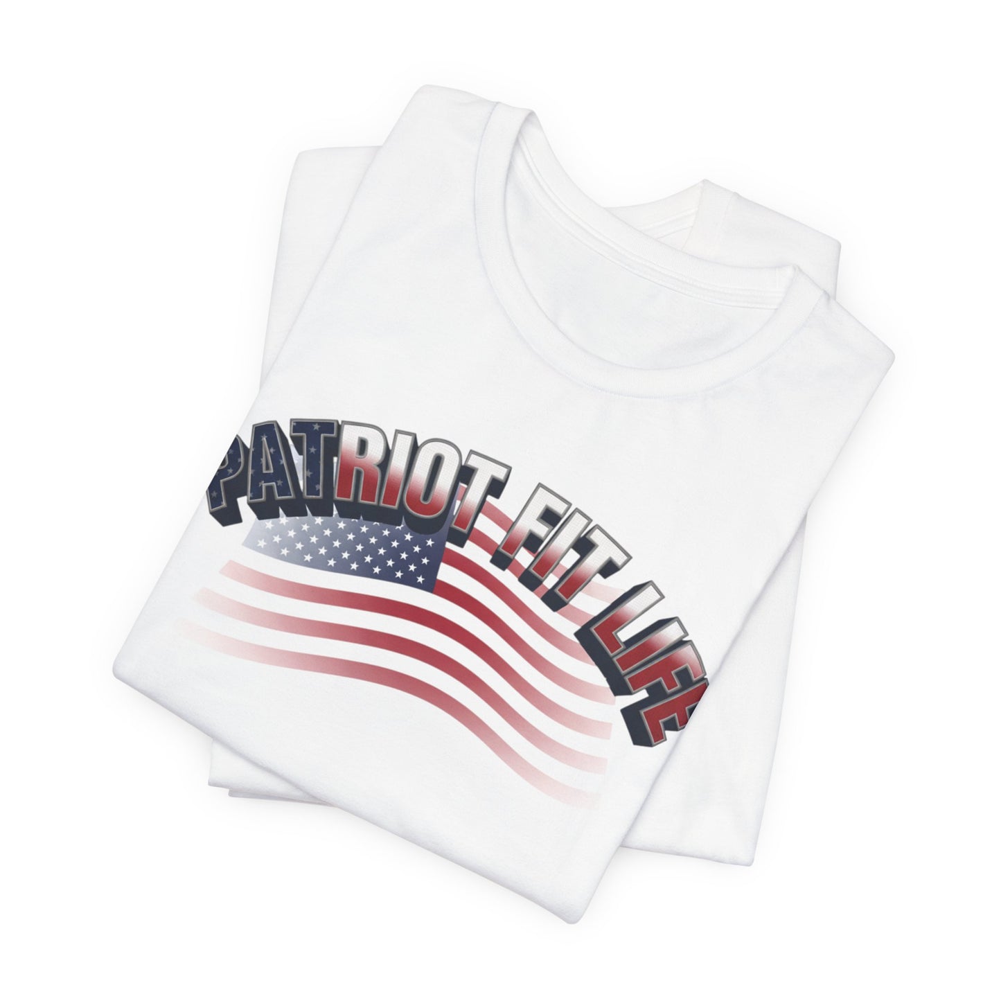 Patriot Fit Life T-Shirt | Vintage American Flag Graphic Tee