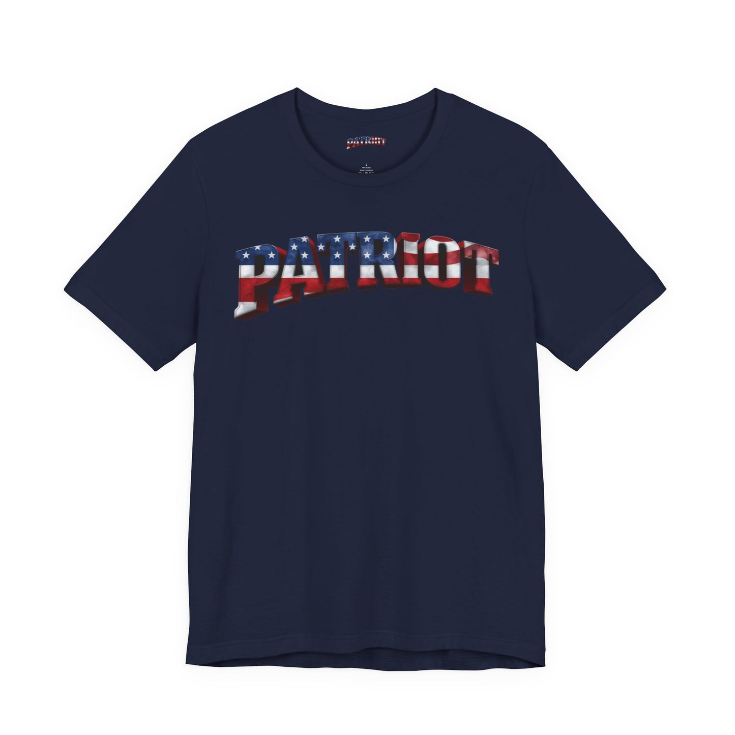 Patriot Graphic Tee - American Flag Short Sleeve T-Shirt