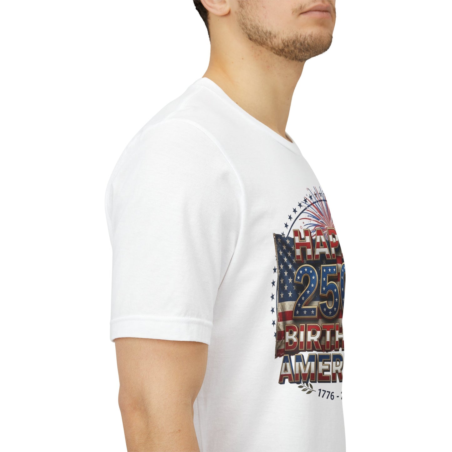 1776–2026 America 250th Birthday T-Shirt | Patriotic Eagle & Flag Tee | July 4th 2026 Commemorative