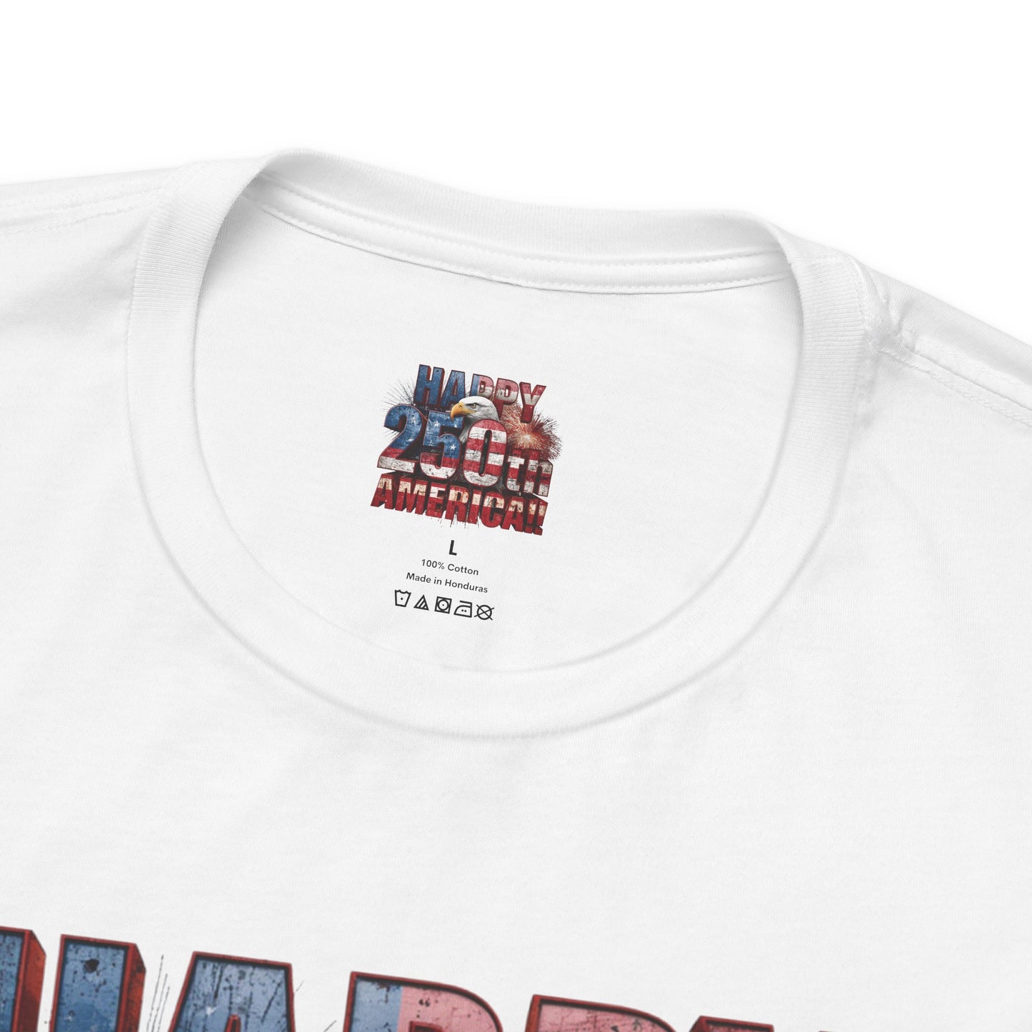 Happy 250th Birthday America T-Shirt | Patriotic Bald Eagle USA Flag Tee | 1776–2026
