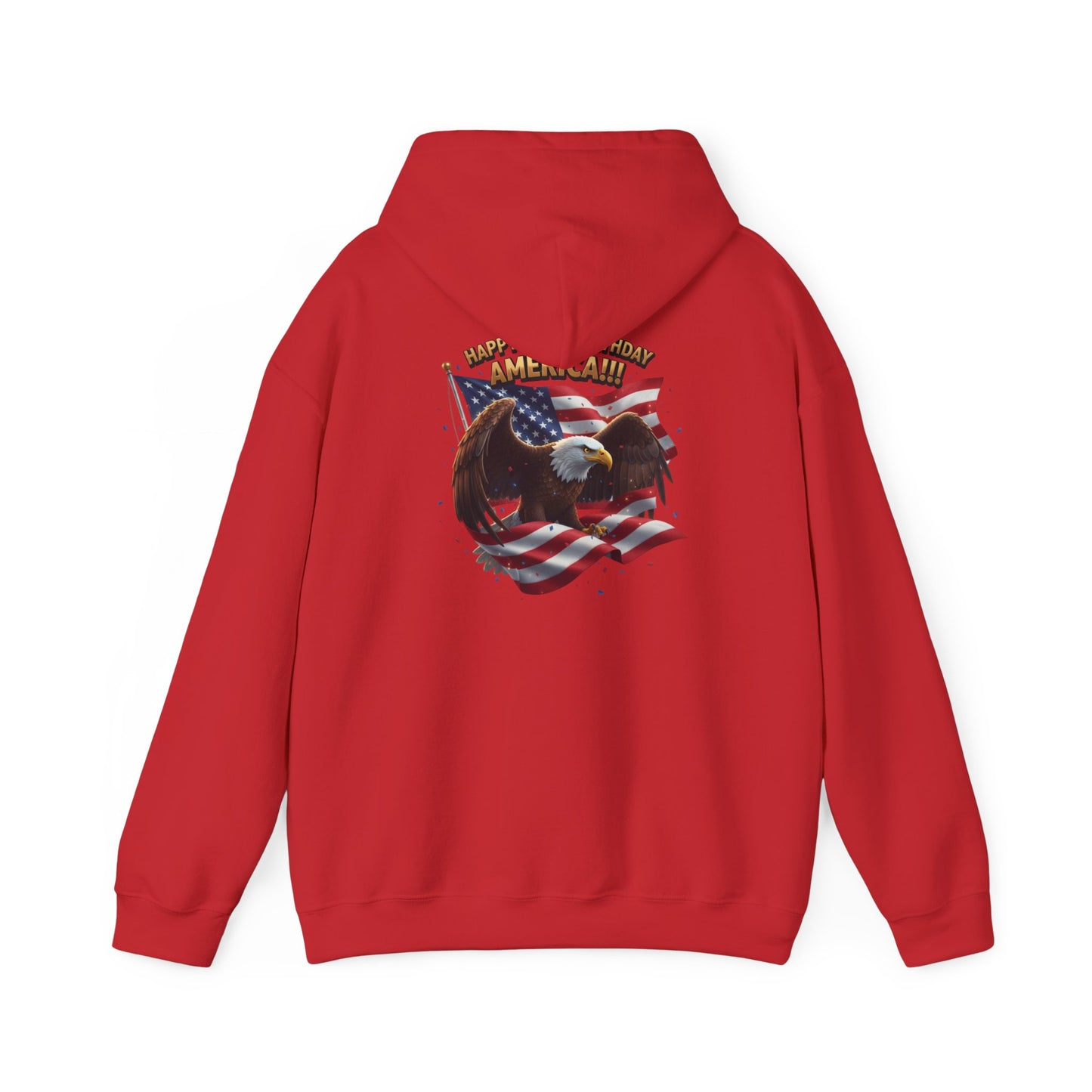 Happy 250th Birthday America Hoodie | Patriotic Celebration Sweatshirt