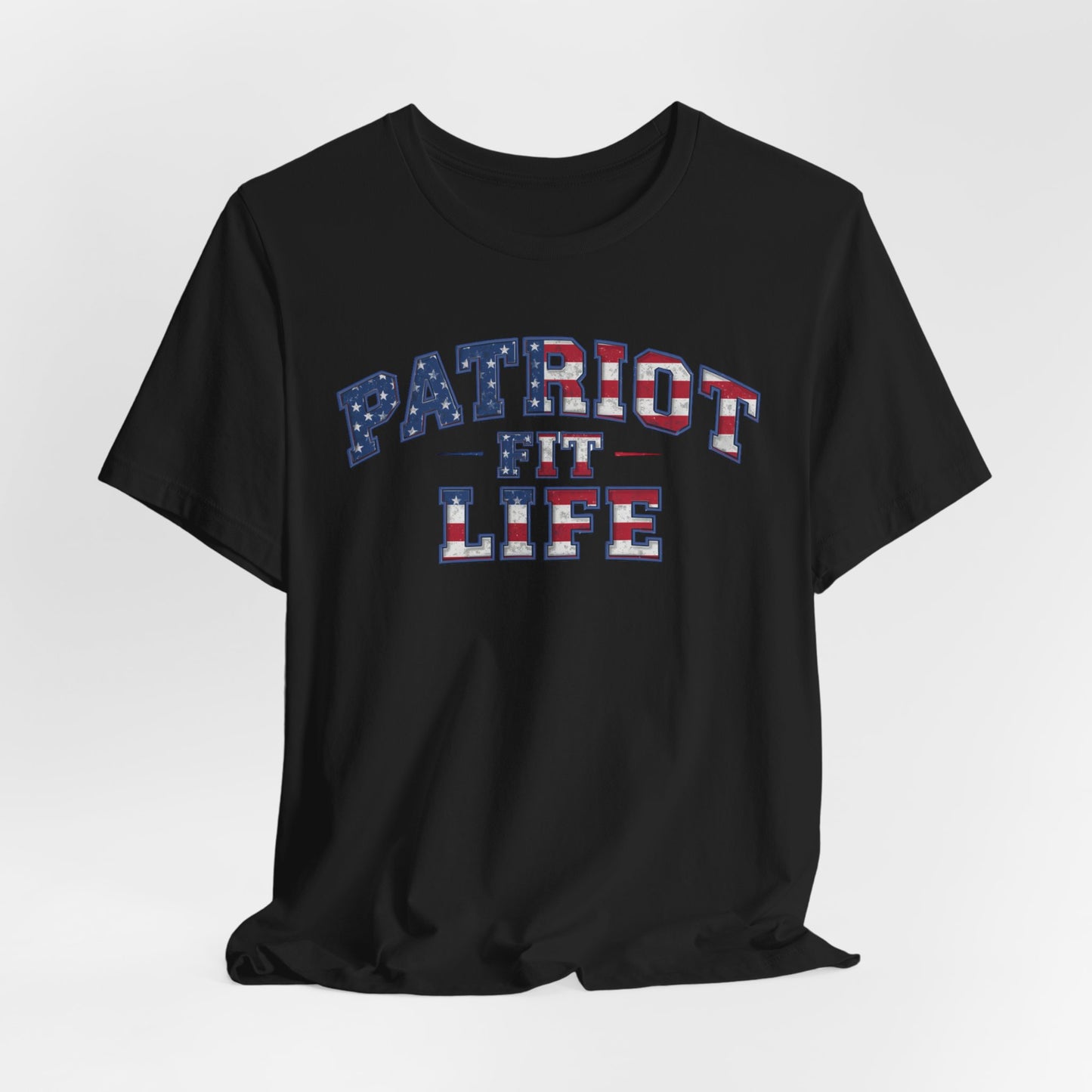 Patriot Fit Life T-Shirt – American Flag Athletic Tee