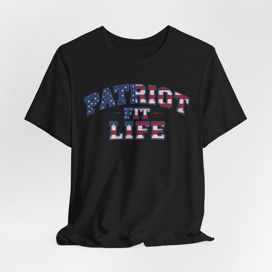 Patriot Fit Life T-Shirt – American Flag Athletic Tee