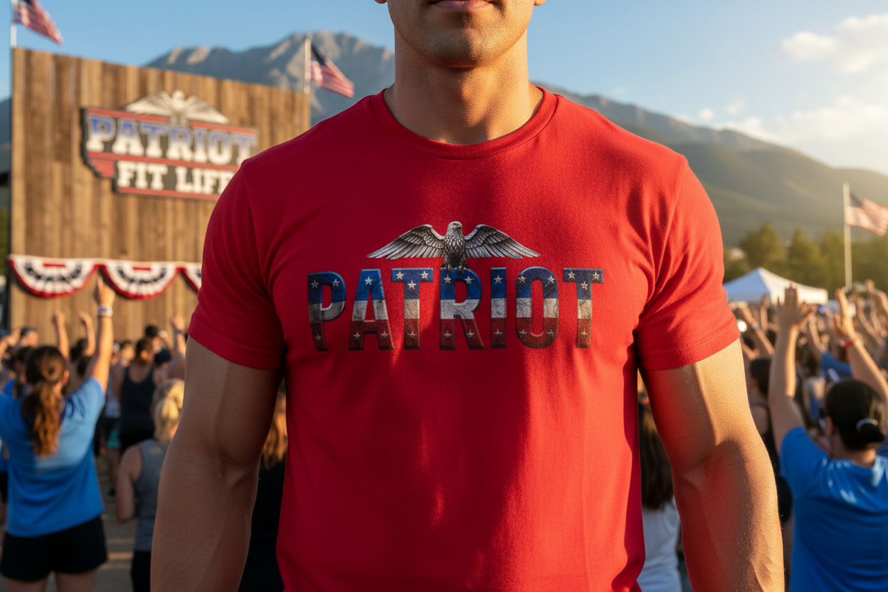 American Flag T-Shirt - Patriotic Graphic Tee for Men & Women