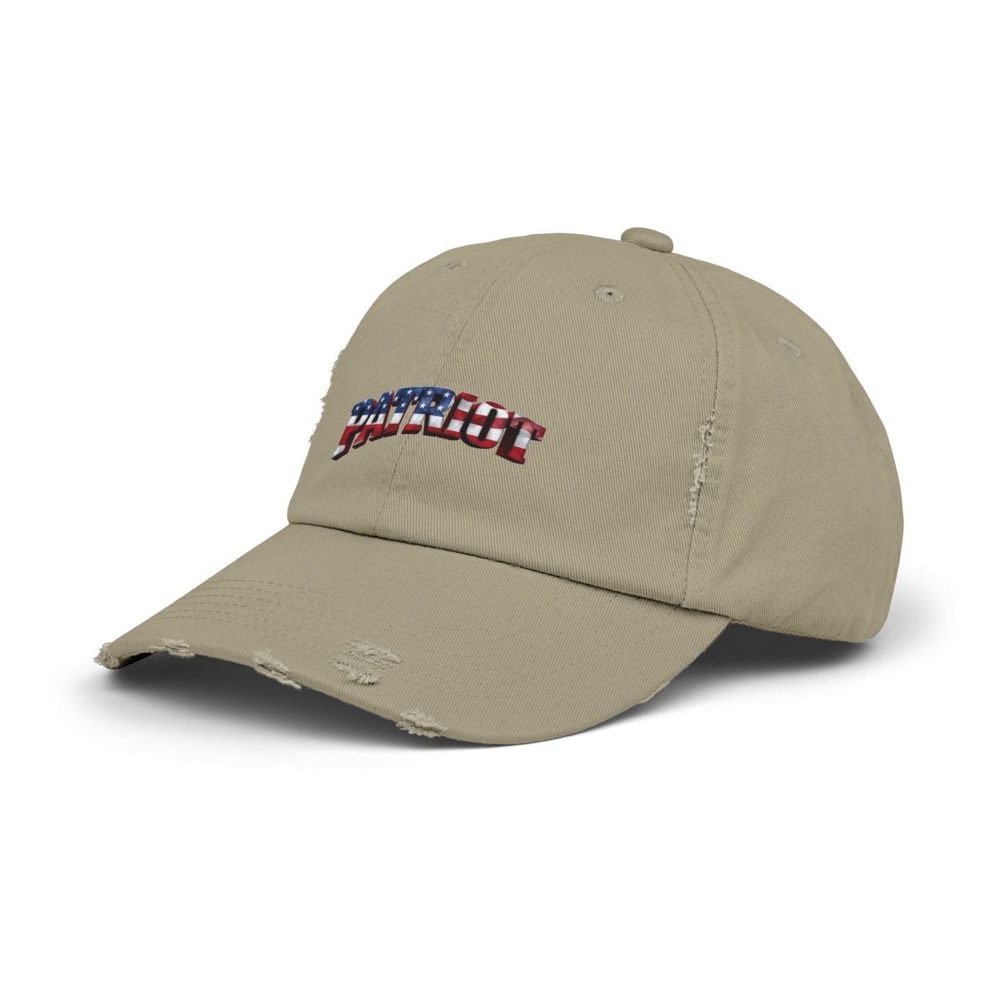 Patriot Distressed Hat - Vintage American Flag Cap