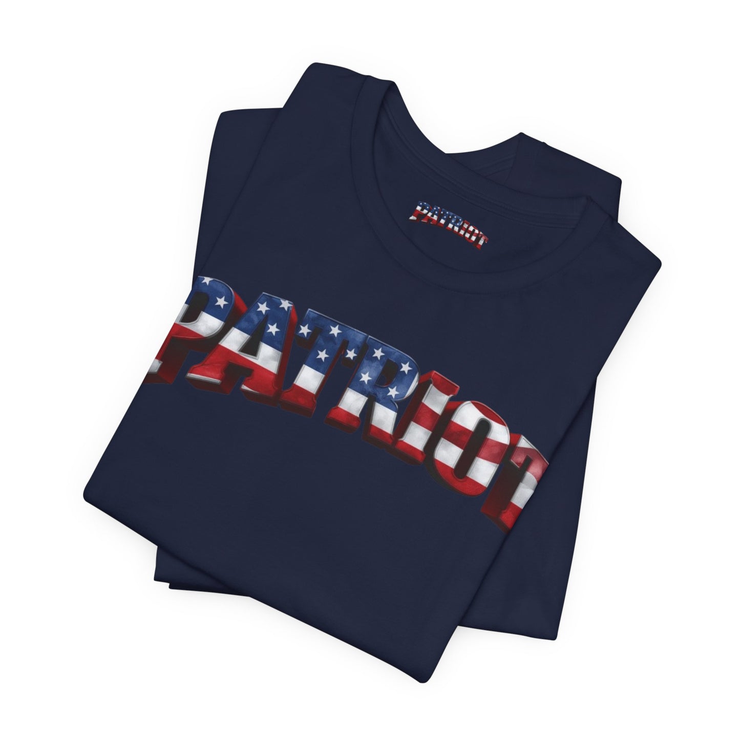 Patriot Graphic Tee - American Flag Short Sleeve T-Shirt