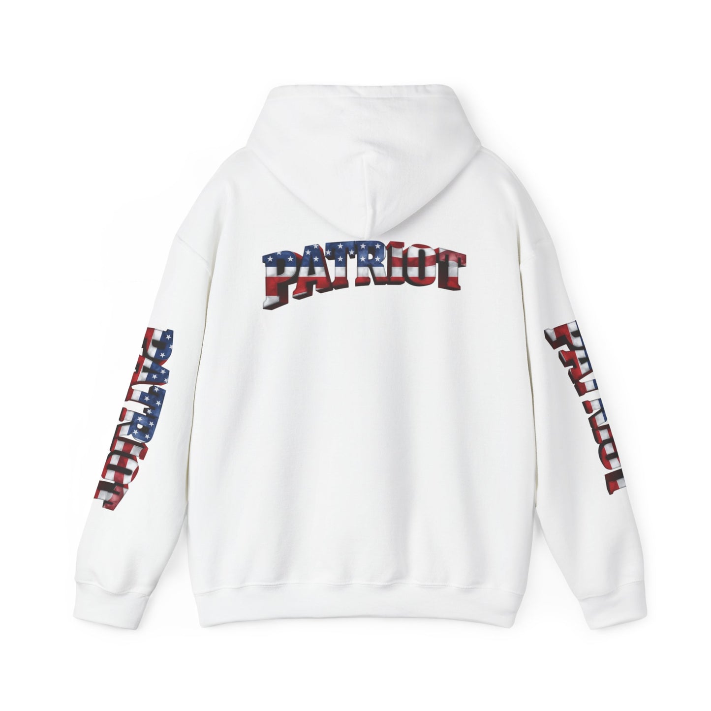 Patriot Hoodie - American Flag Graphic Pullover Sweatshirt