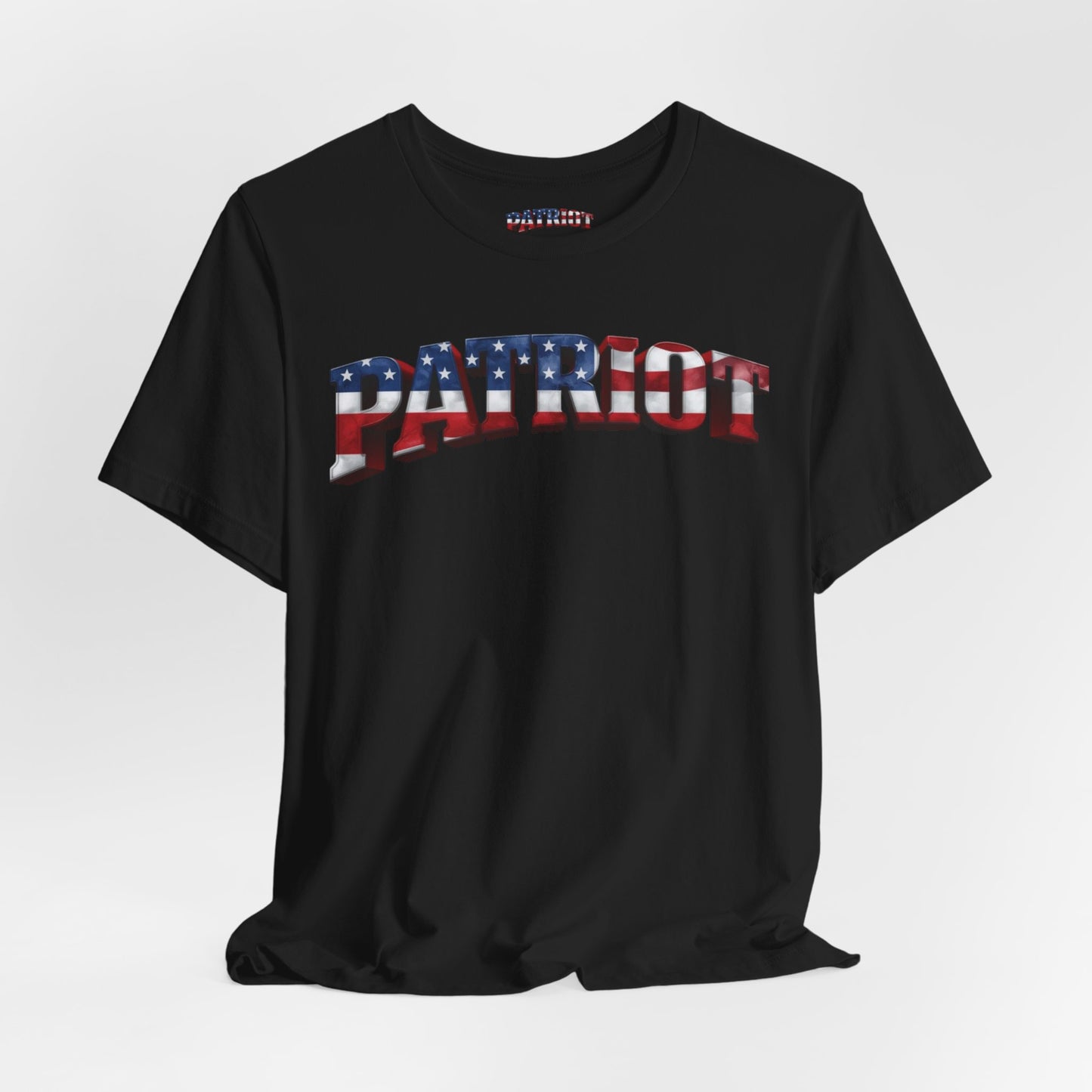 Patriot Graphic Tee - American Flag Short Sleeve T-Shirt