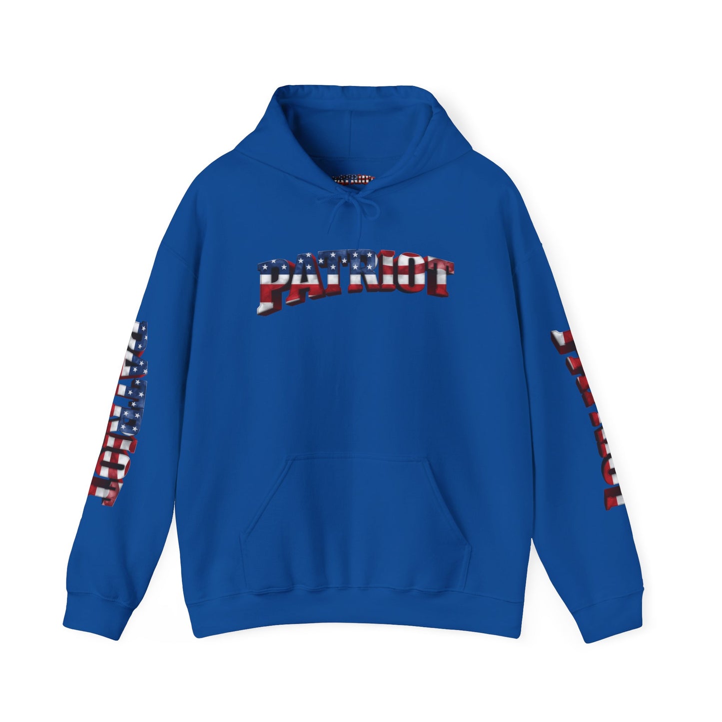 Patriot Hoodie - American Flag Graphic Pullover Sweatshirt