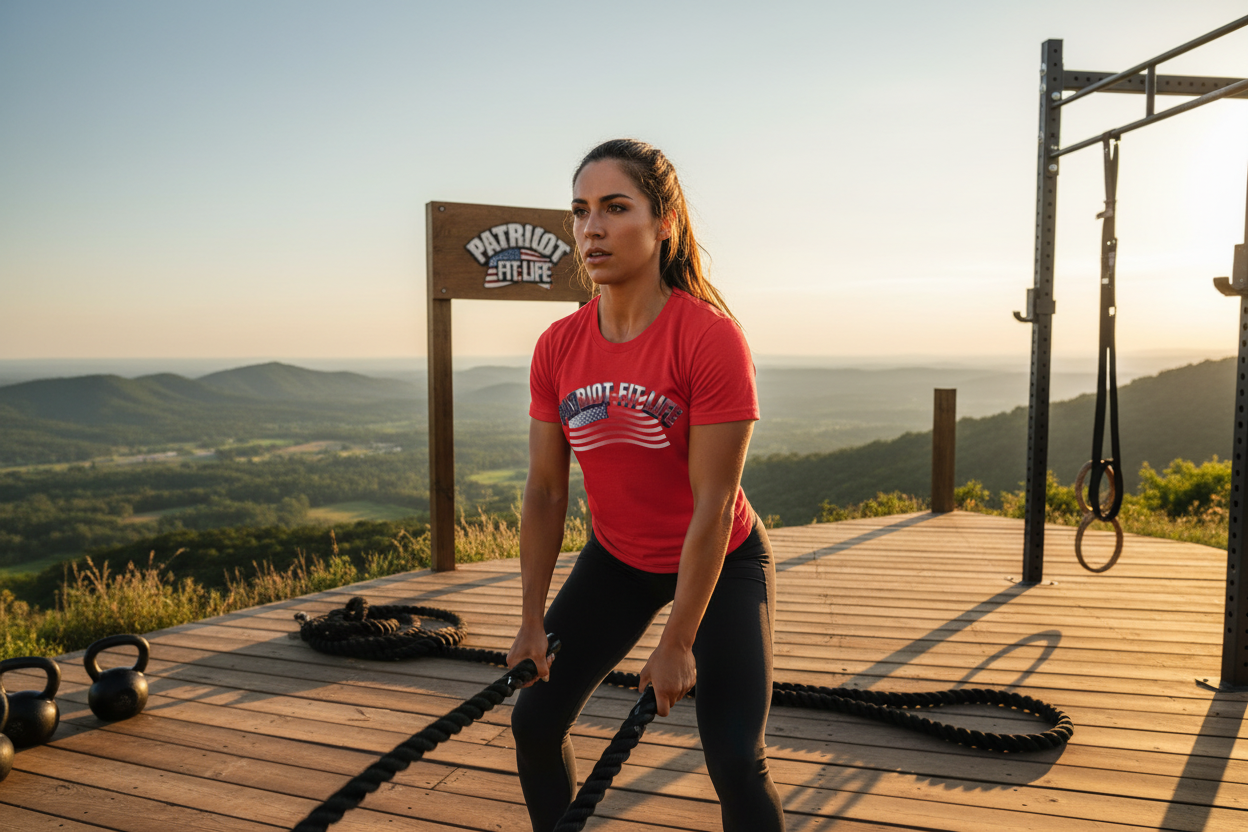 Patriot Fit Life T-Shirt | Vintage American Flag Graphic Tee