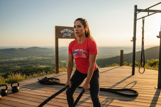Patriot Fit Life T-Shirt | Vintage American Flag Graphic Tee