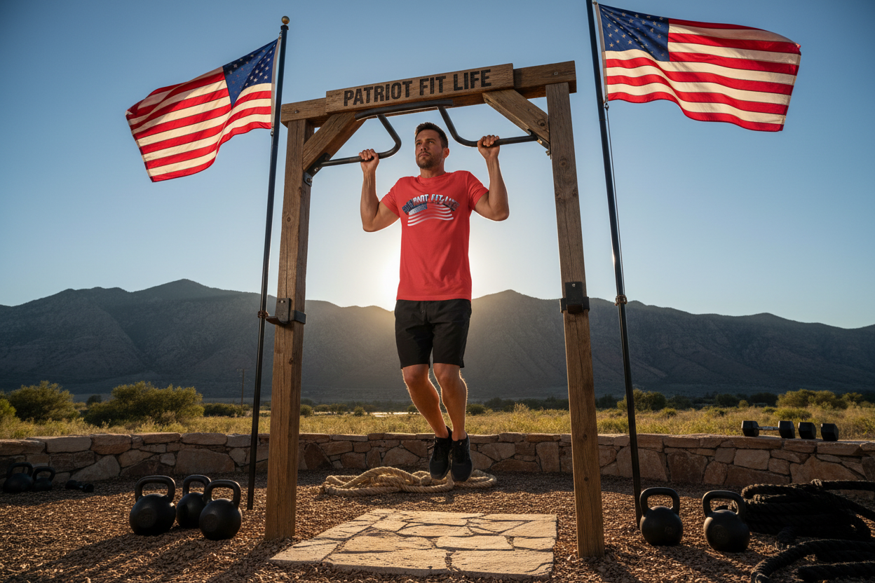 Patriot Fit Life T-Shirt | Vintage American Flag Graphic Tee