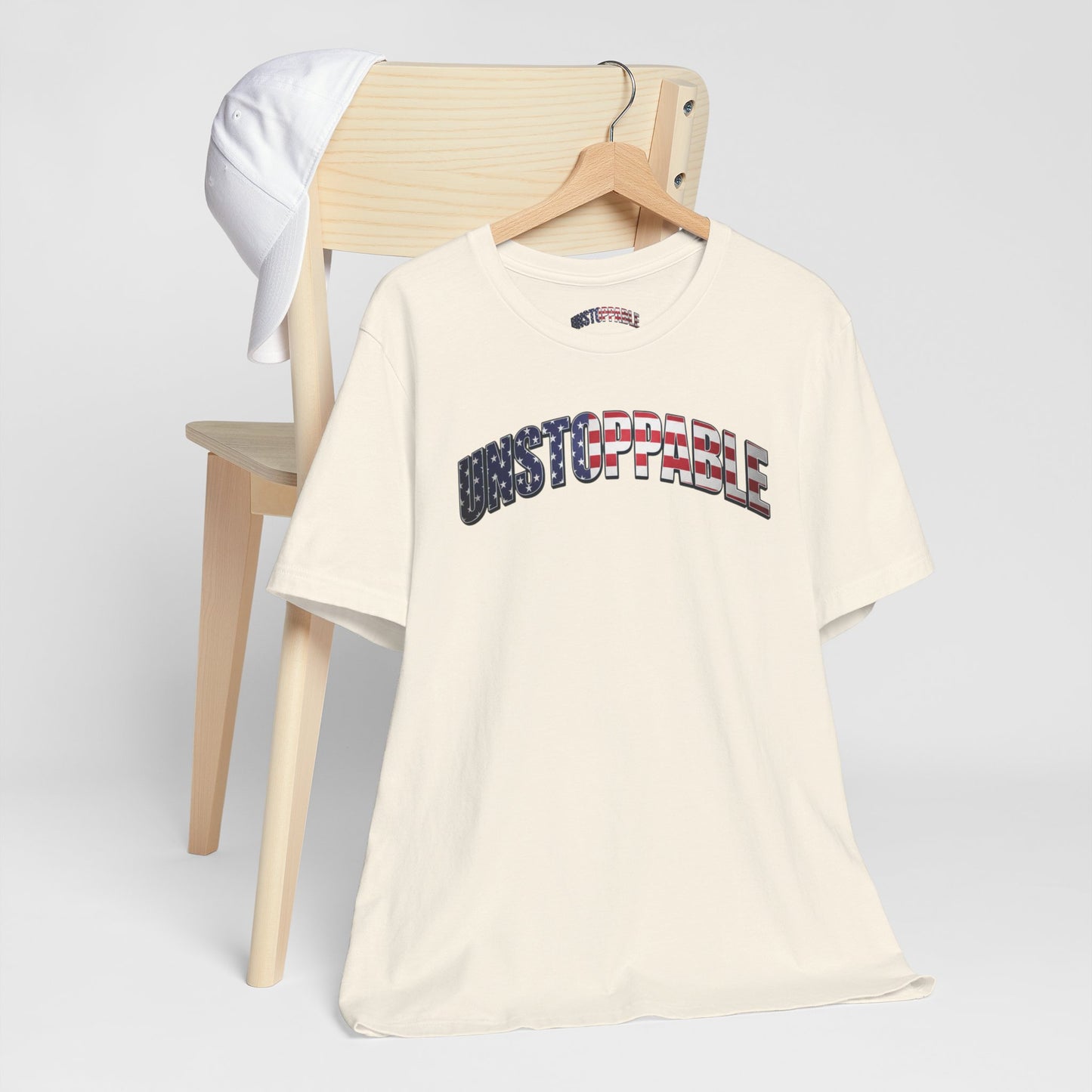 Unstoppable American Flag T-Shirt | Patriotic Graphic Tee