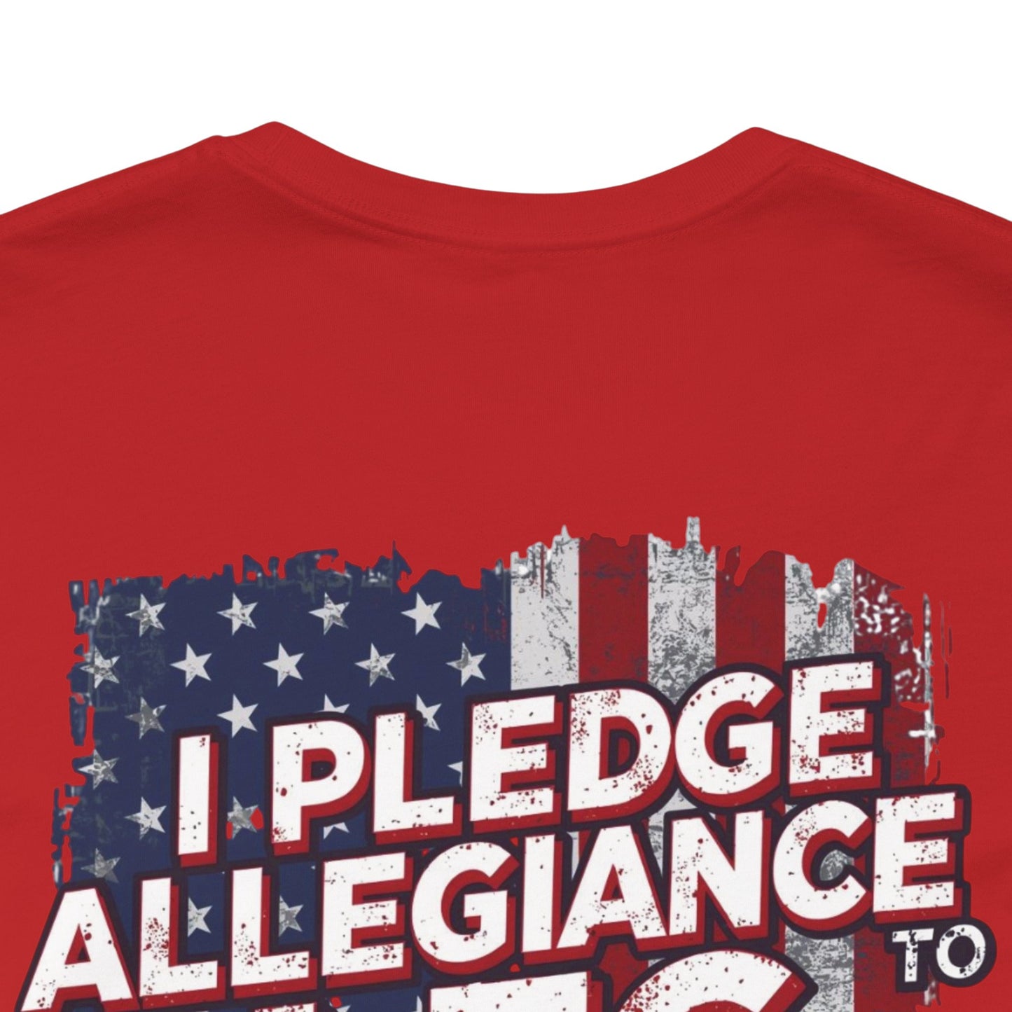 I Pledge Allegiance to Leg Day Shirt | Patriotic Gym Tee