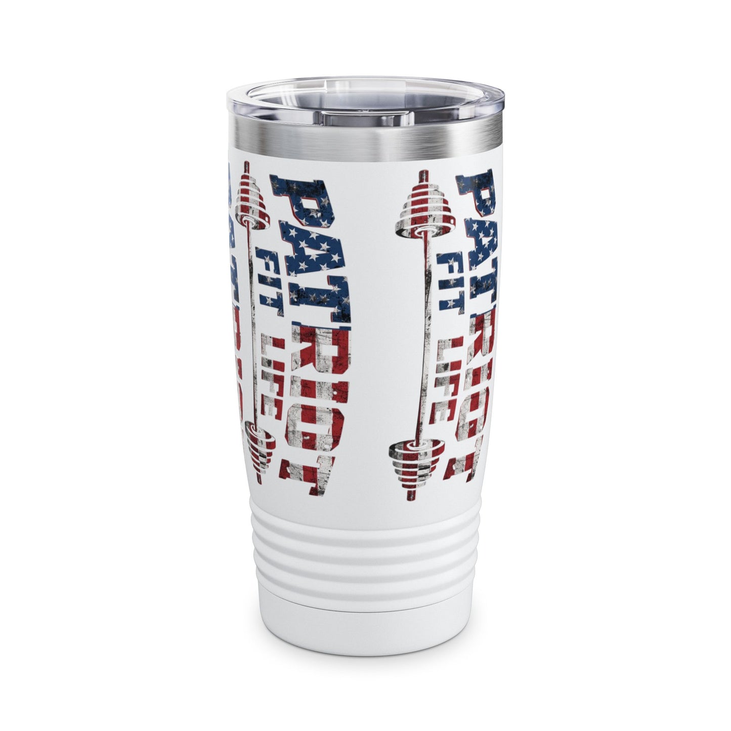 Patriot Fit Life 20oz Ringneck Tumbler  American Flag Insulated Travel Mug