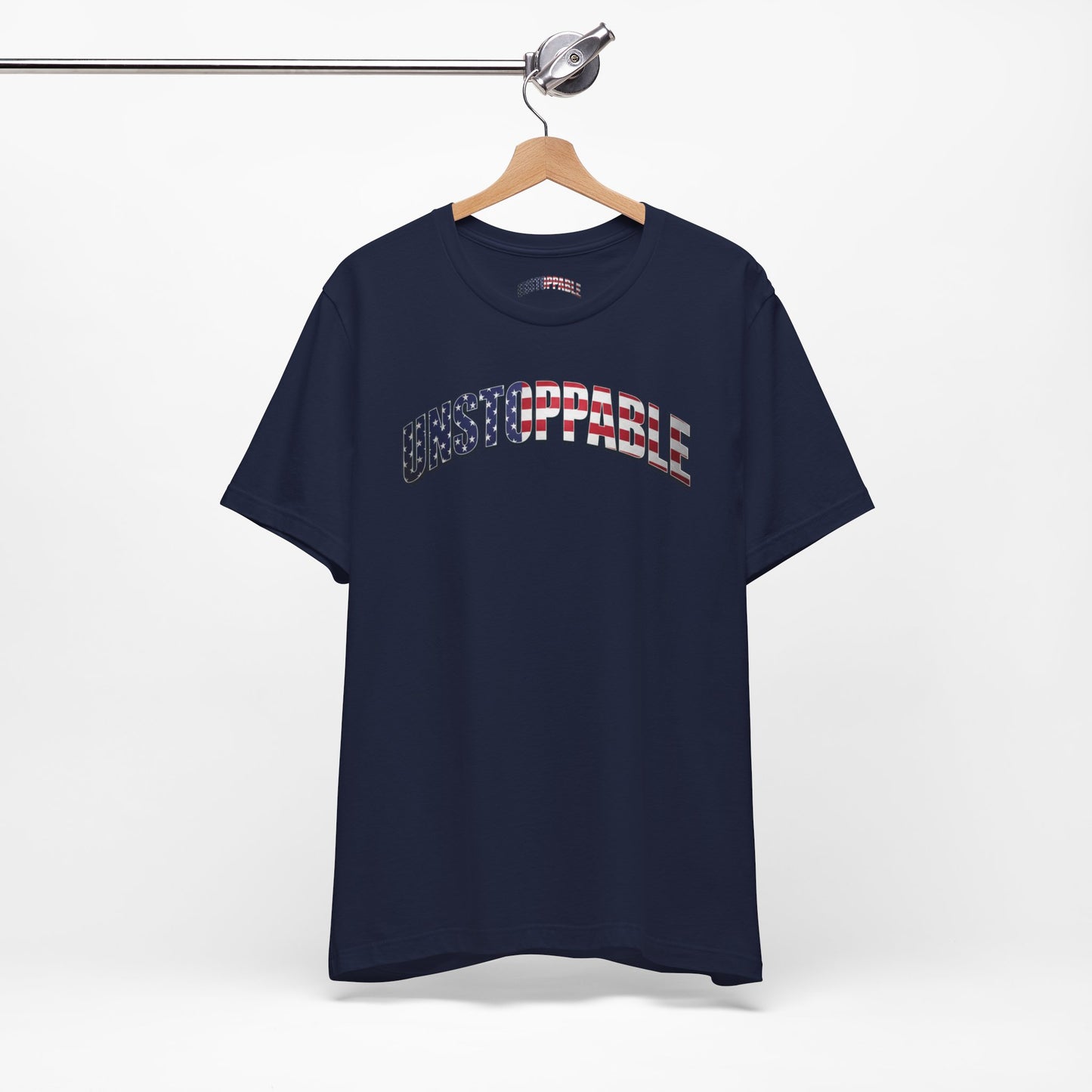 Unstoppable American Flag T-Shirt | Patriotic Graphic Tee