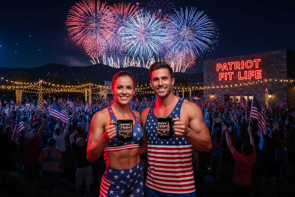 Happy 250th Birthday America Mug - Patriotic 4th of July Black Coffee Cup | 11oz & 15oz