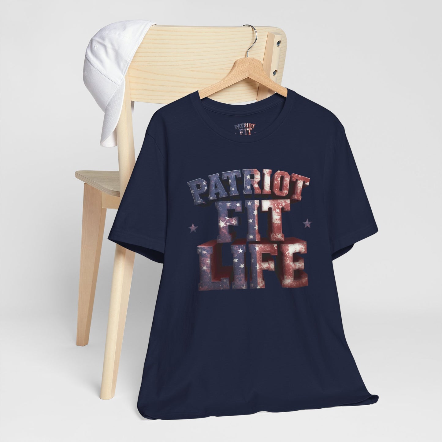 Patriot Fit Life T-Shirt | American Flag Fitness Tee