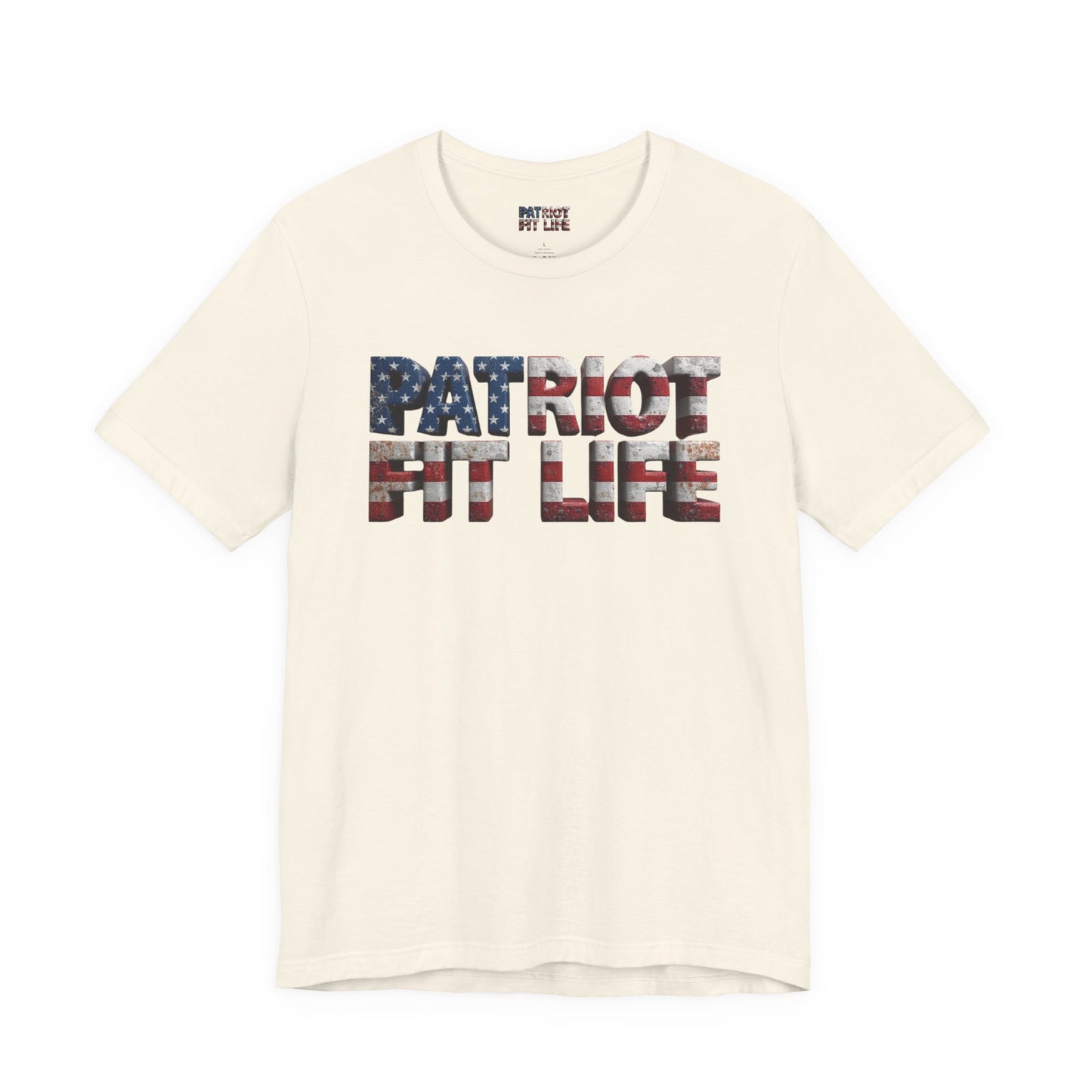 Patriot Fit Life American Flag Gym T-Shirt | Fitness Apparel