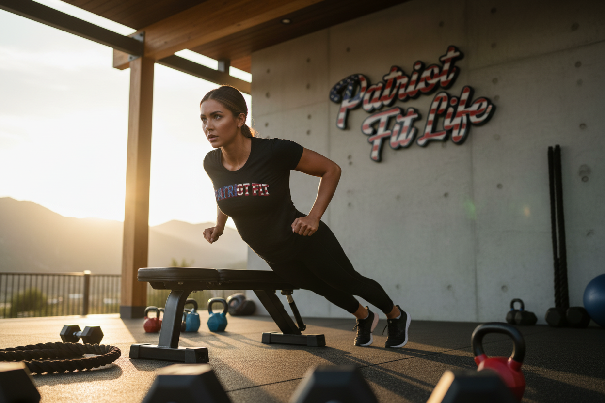 Patriot Fit Tee - American Flag Graphic T-Shirt