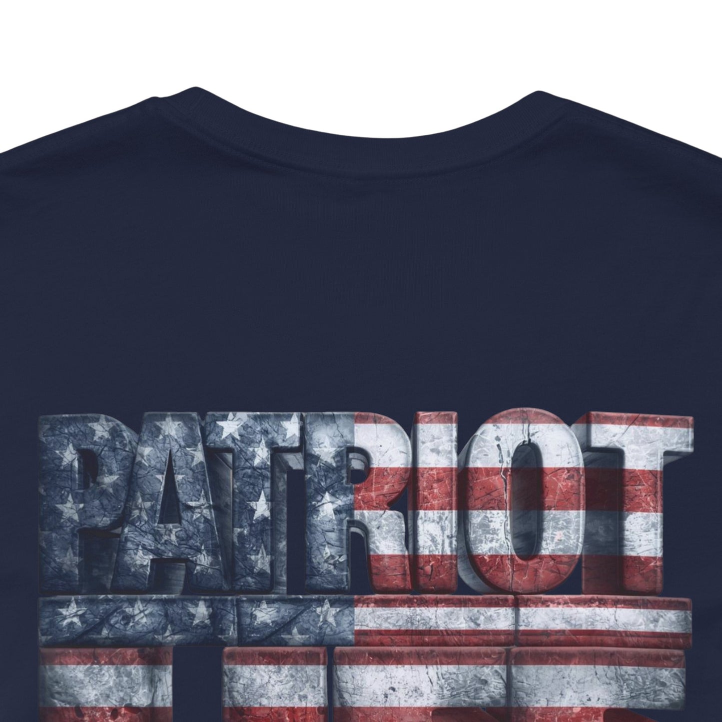 Patriot Life American Flag T-Shirt | Distressed Graphic Tee Unisex