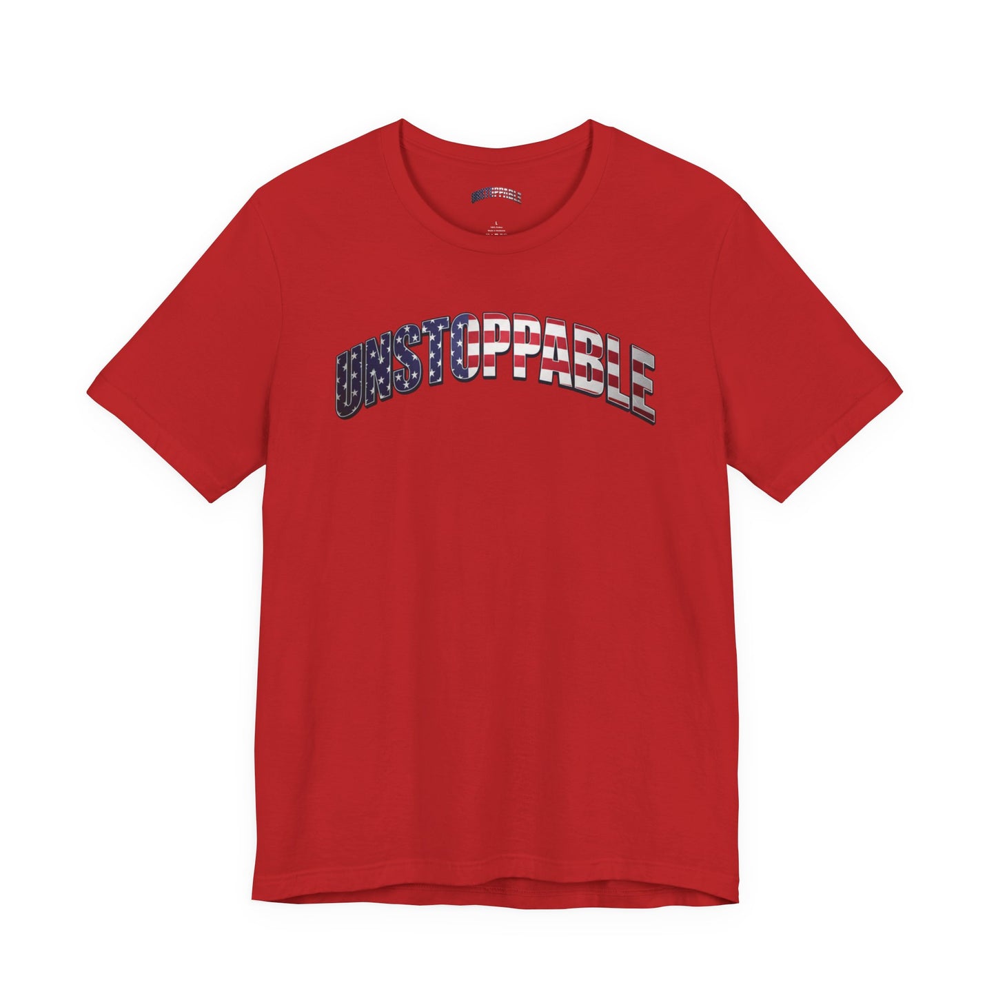 Unstoppable American Flag T-Shirt | Patriotic Graphic Tee