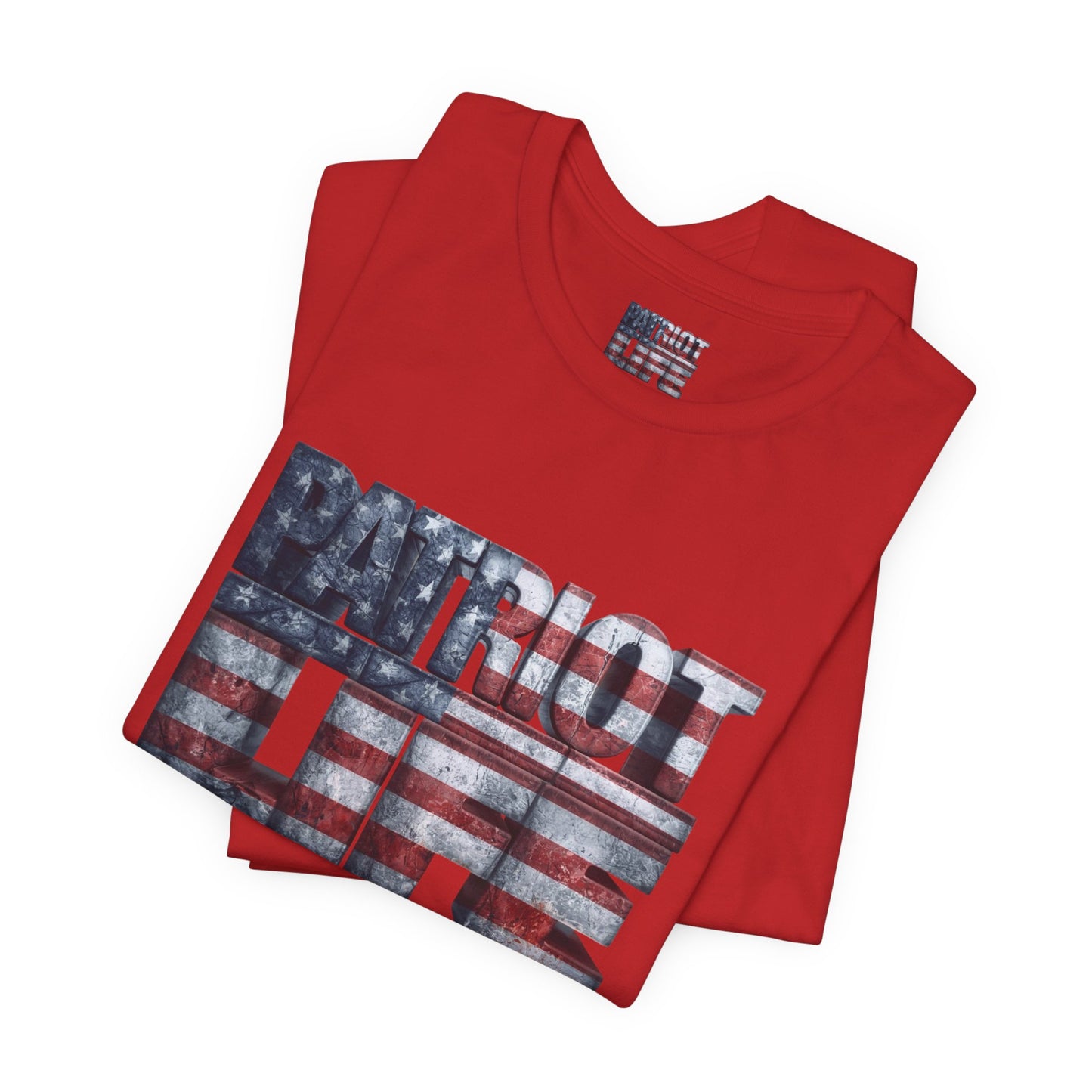 Patriot Life American Flag T-Shirt | Distressed Graphic Tee Unisex