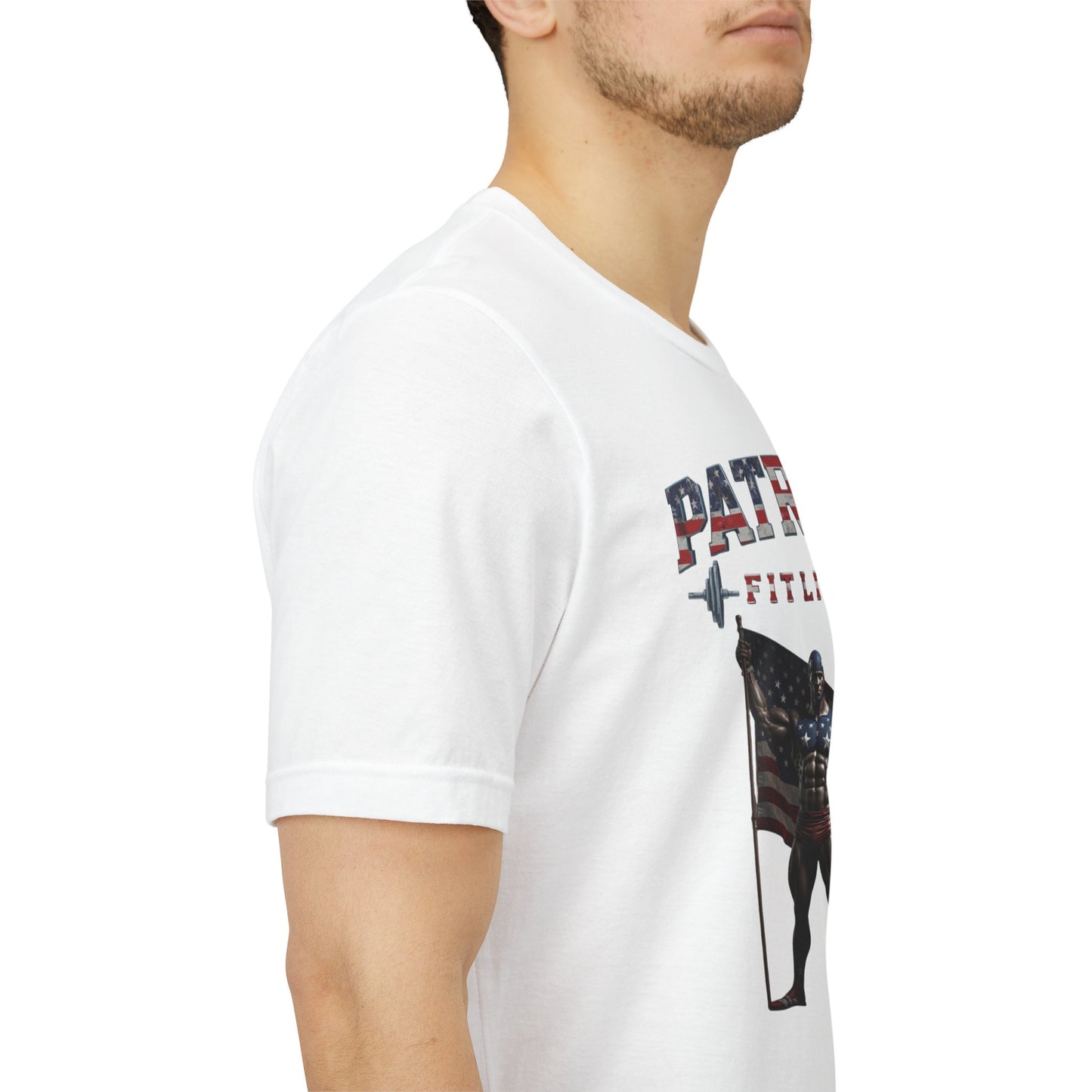 Patriot Fit Life Tee - American Flag Fitness T-Shirt