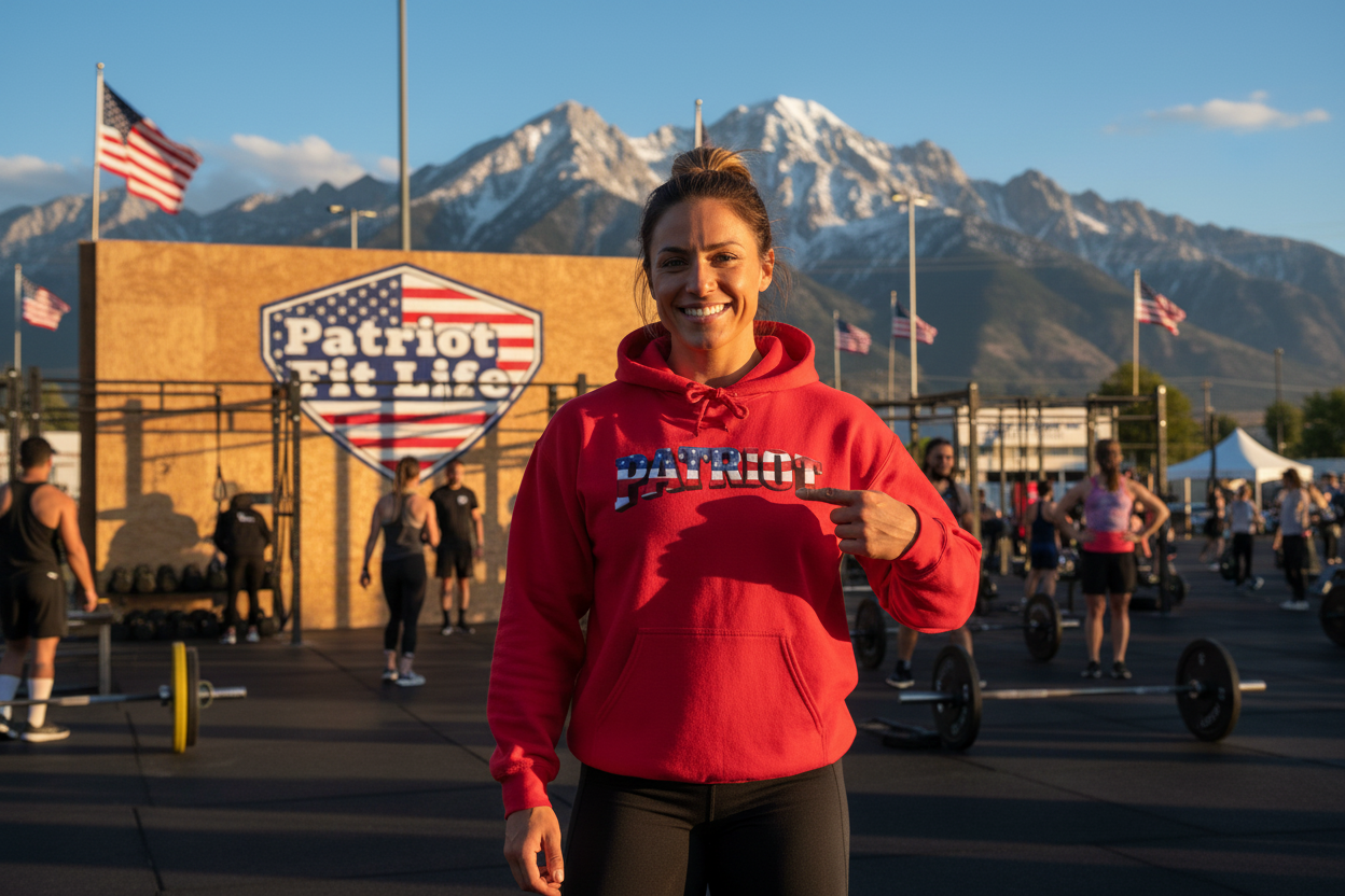 Patriot Flag Hoodie - American Flag Graphic Pullover