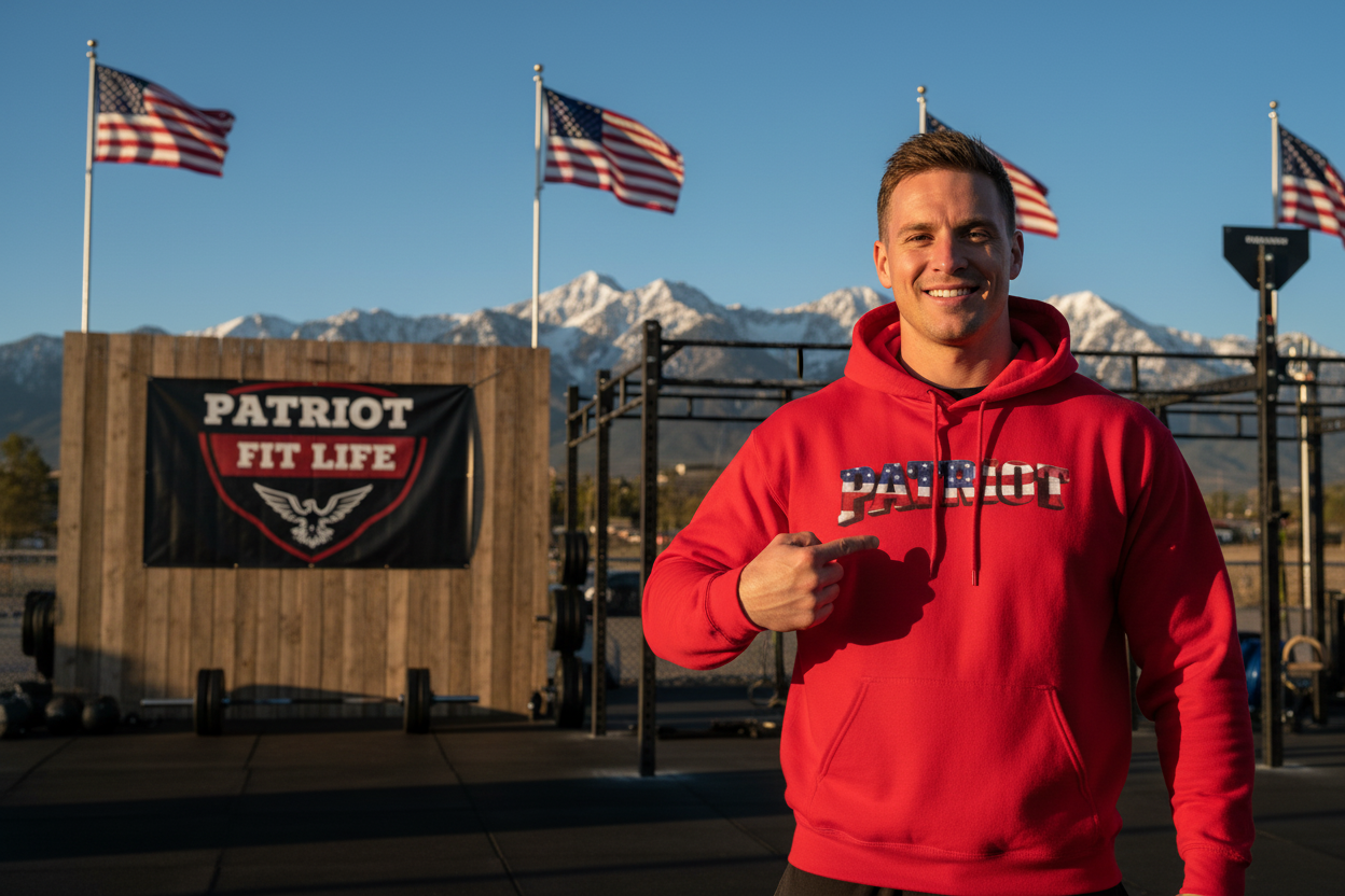 Patriot Flag Hoodie - American Flag Graphic Pullover