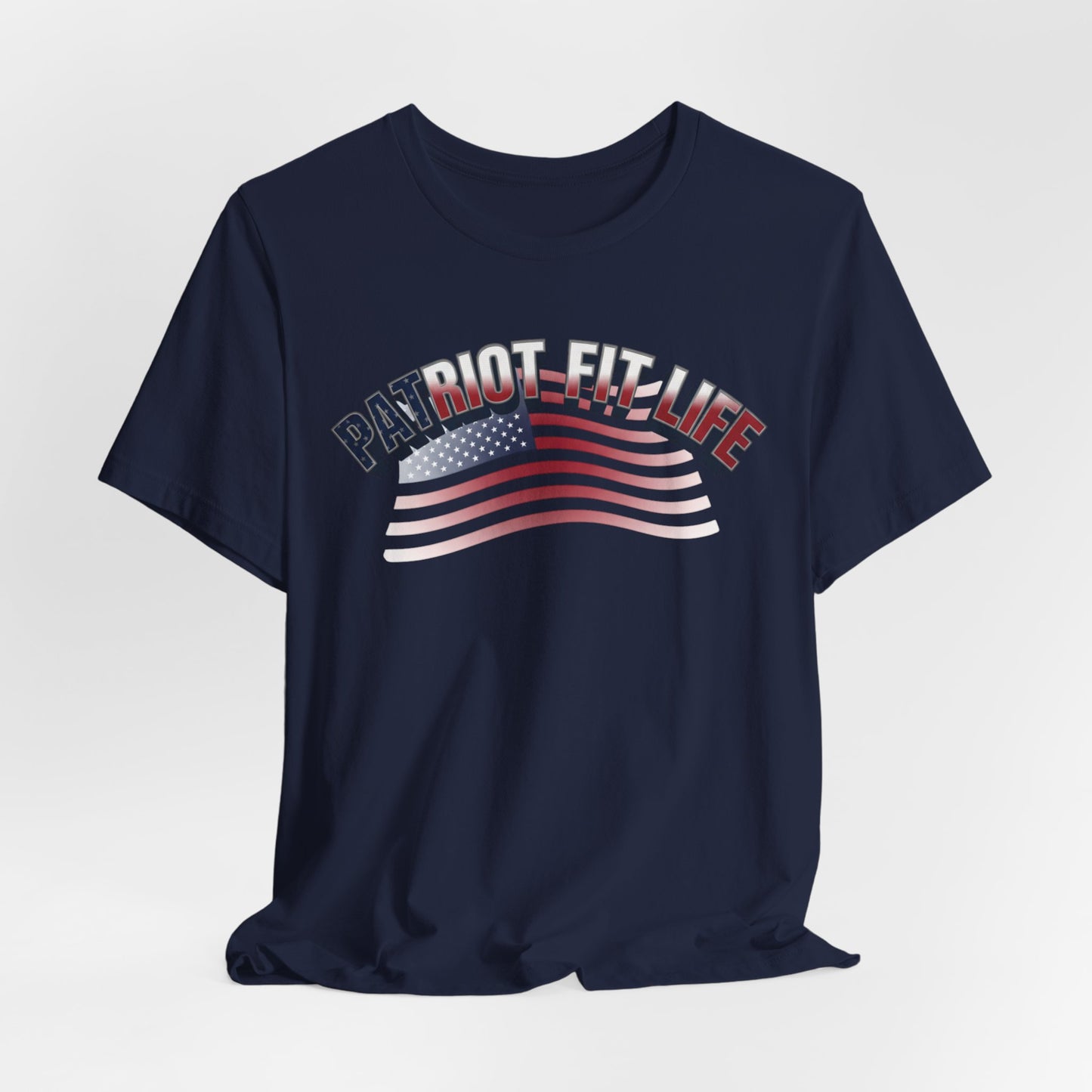 Patriot Fit Life T-Shirt | Vintage American Flag Graphic Tee