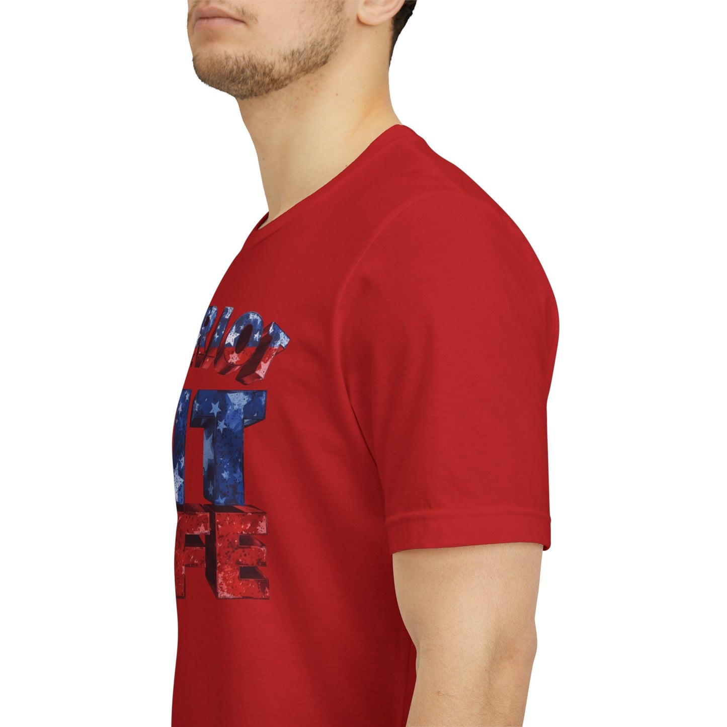 Patriot Fit Life T-Shirt - American Flag Fitness Tee