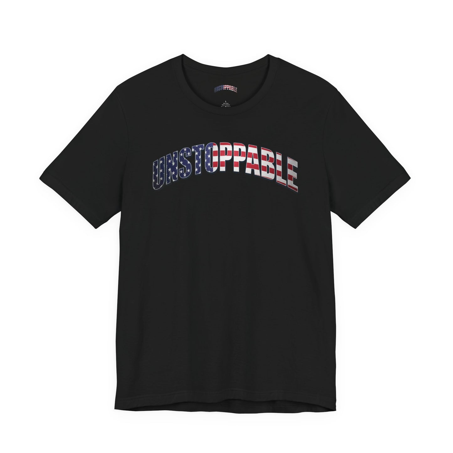 Unstoppable American Flag T-Shirt | Patriotic Graphic Tee