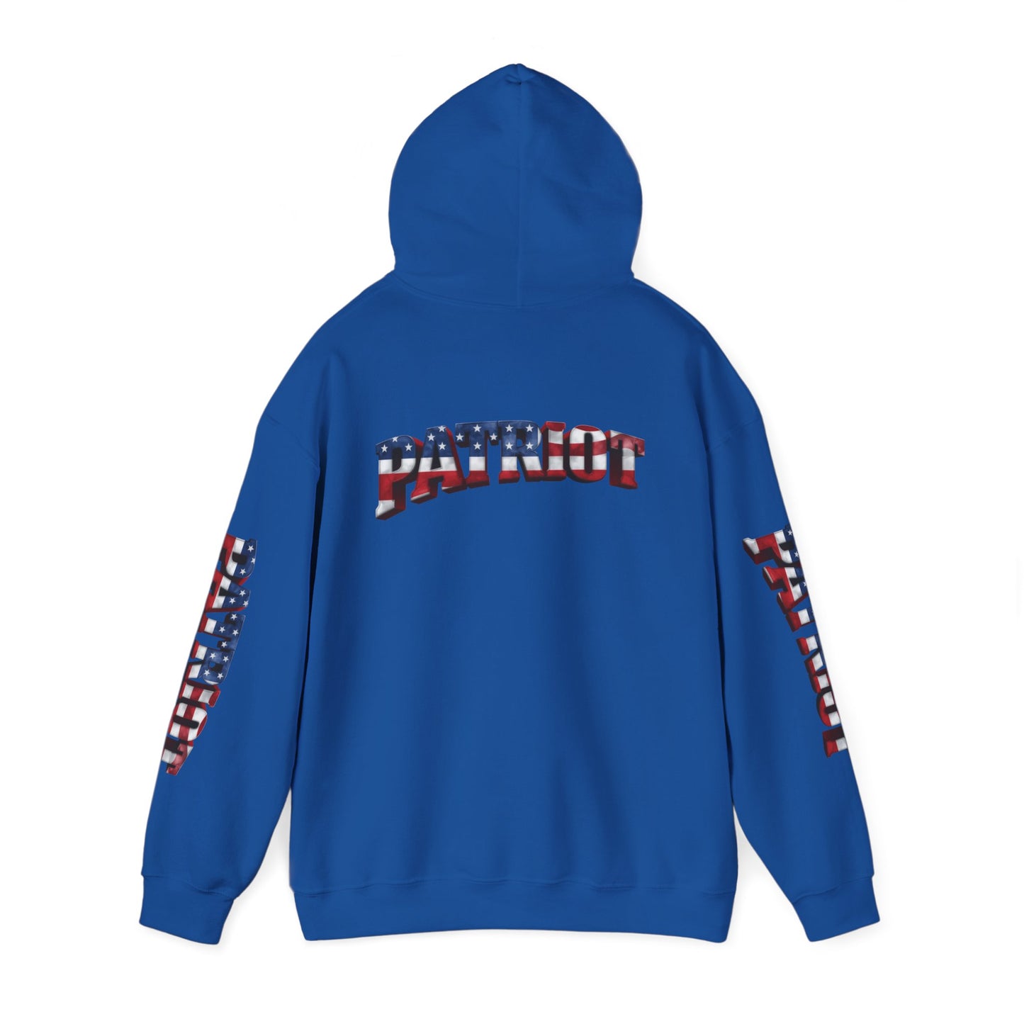 Patriot Hoodie - American Flag Graphic Pullover Sweatshirt