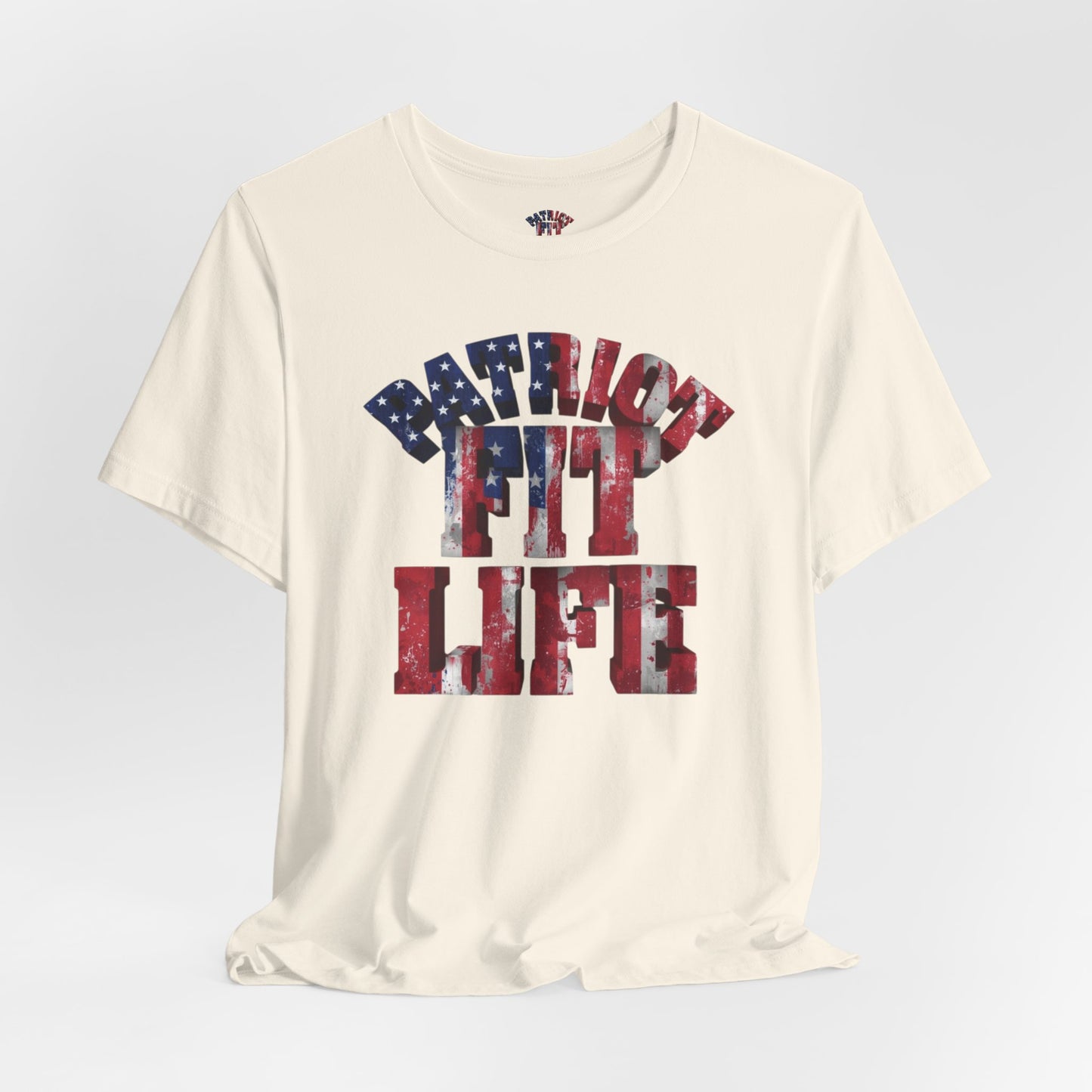 Patriot Fit Life T-Shirt - American Flag Gym Tee