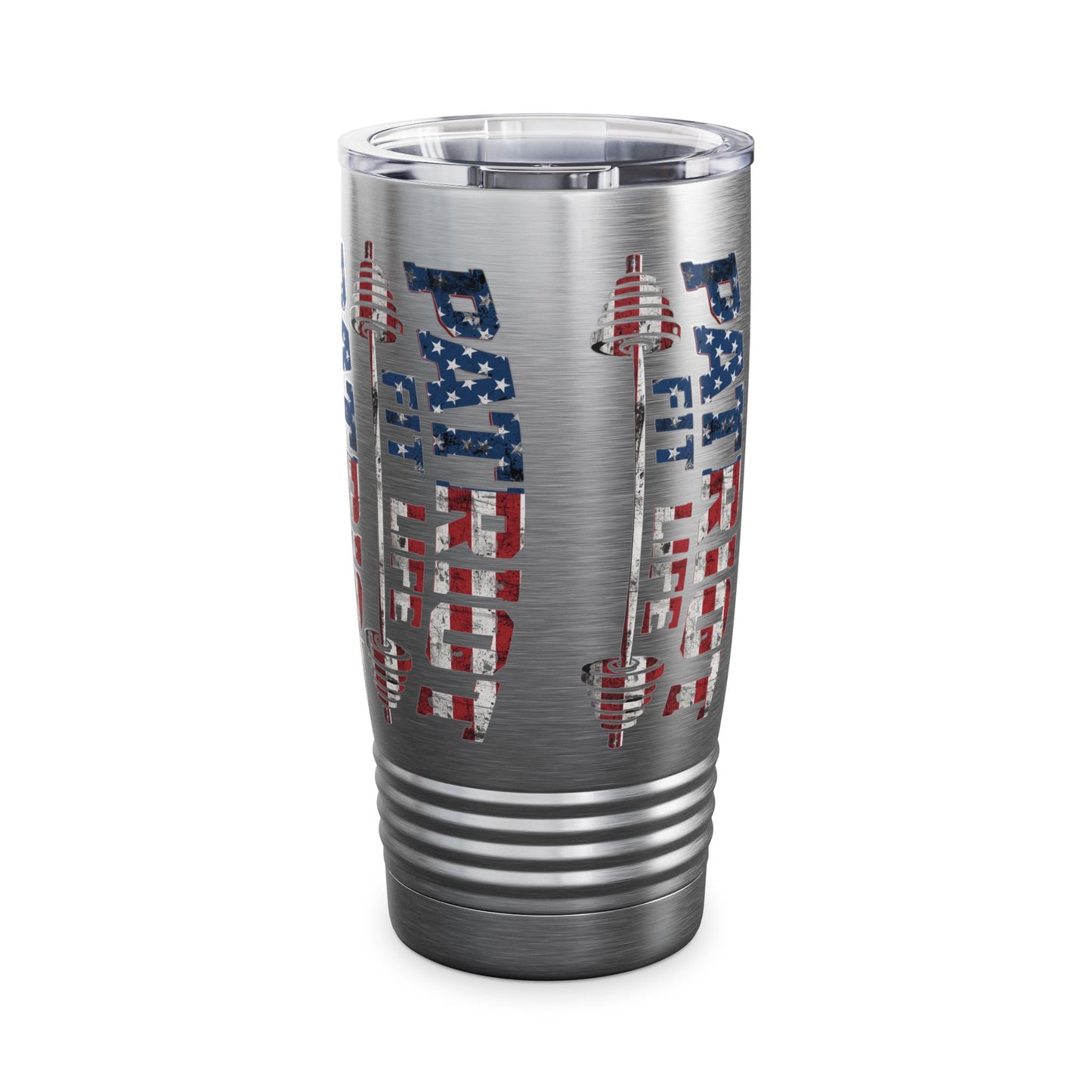 Patriot Fit Life 20oz Ringneck Tumbler  American Flag Insulated Travel Mug