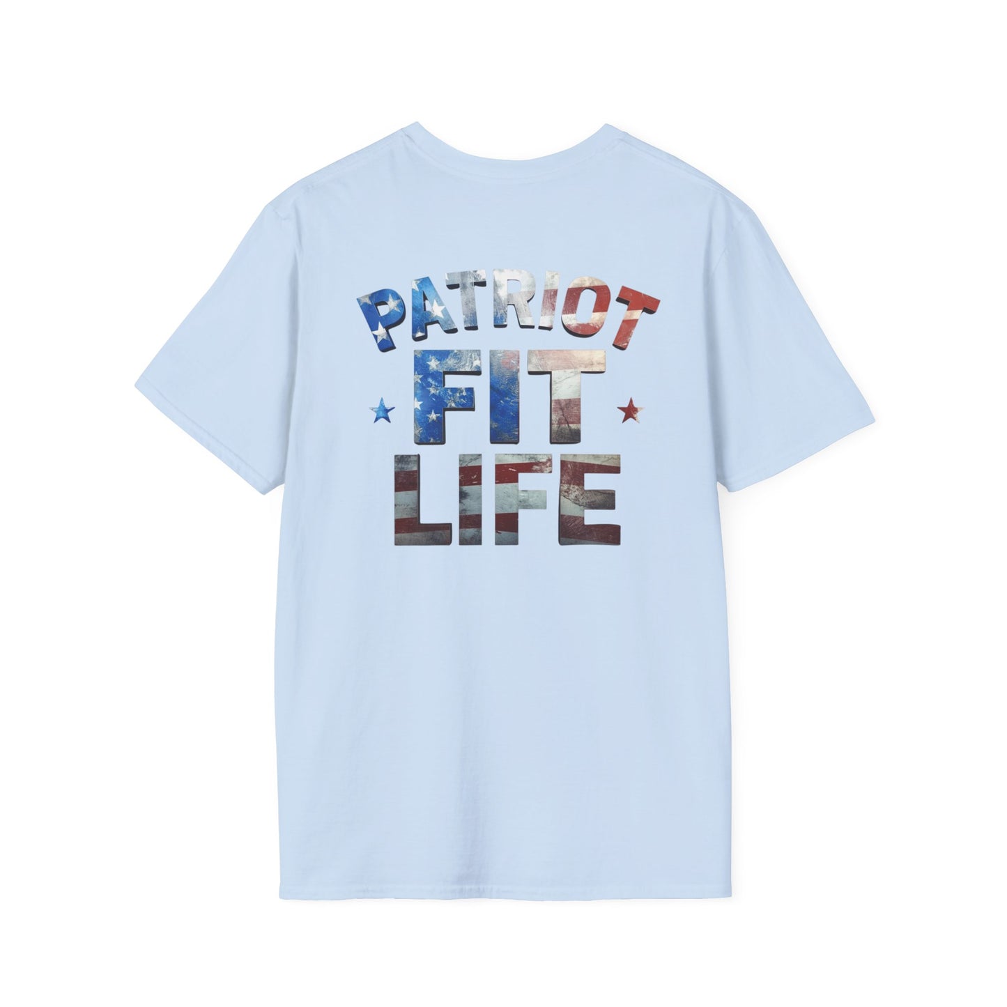 Patriot Fit Life - American Flag T-Shirt - Fitness