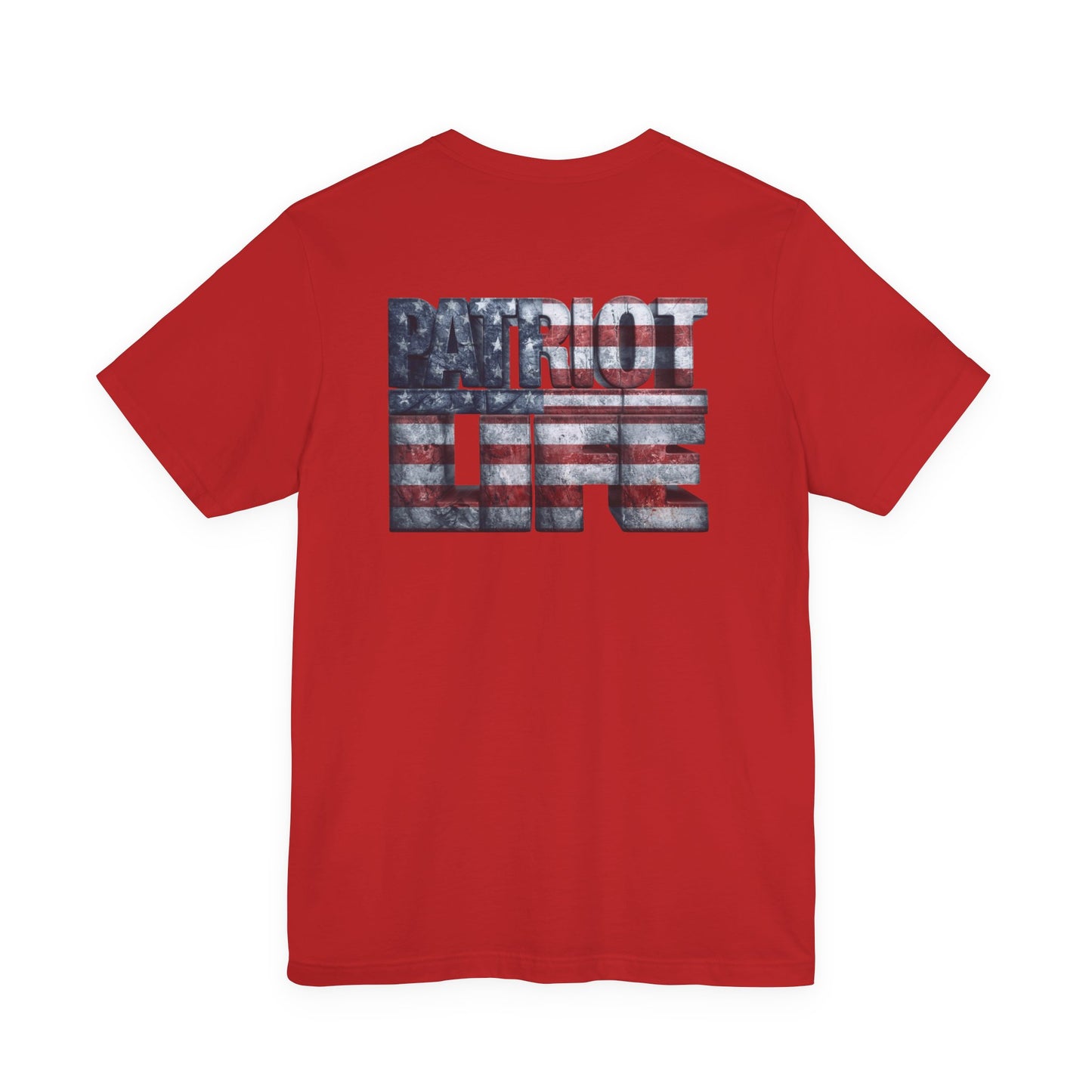 Patriot Life American Flag T-Shirt | Distressed Graphic Tee Unisex