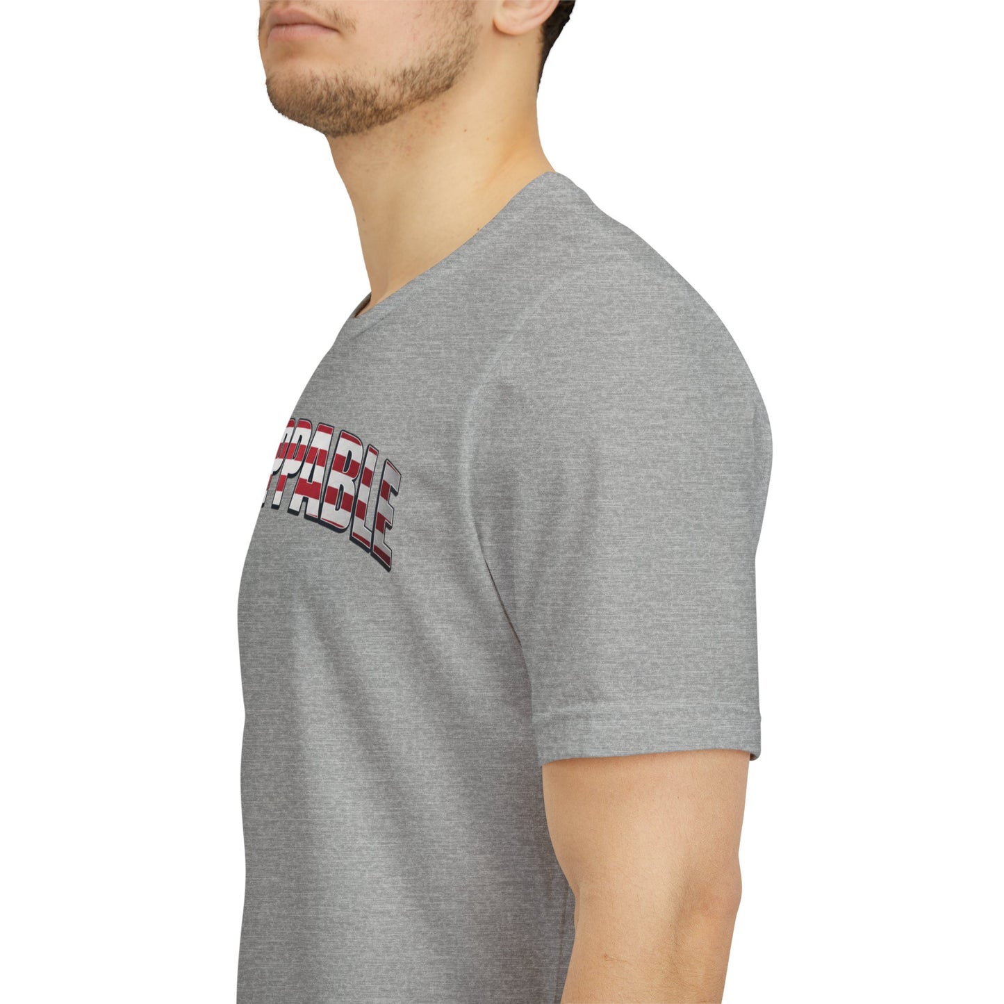Unstoppable American Flag T-Shirt | Patriotic Graphic Tee
