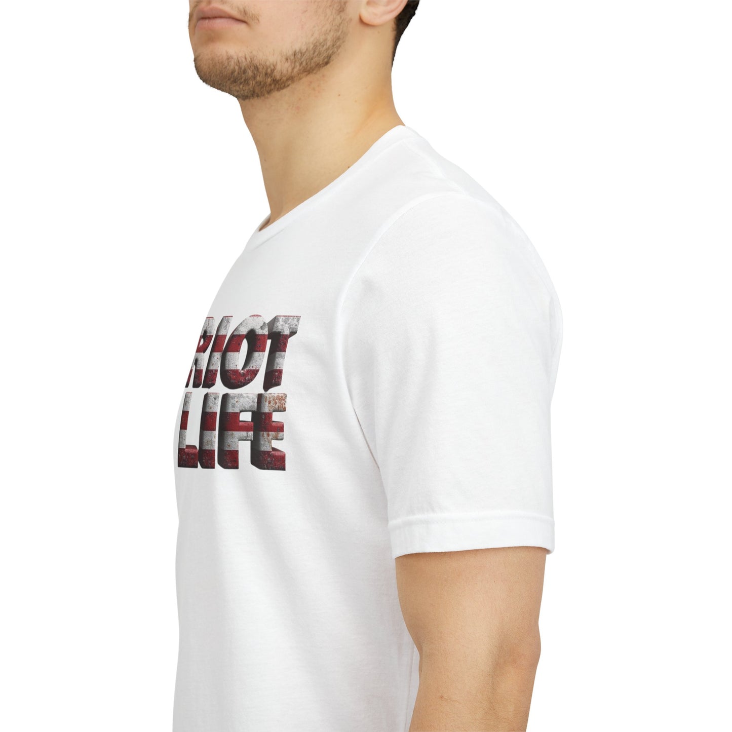 Patriot Fit Life American Flag Gym T-Shirt | Fitness Apparel